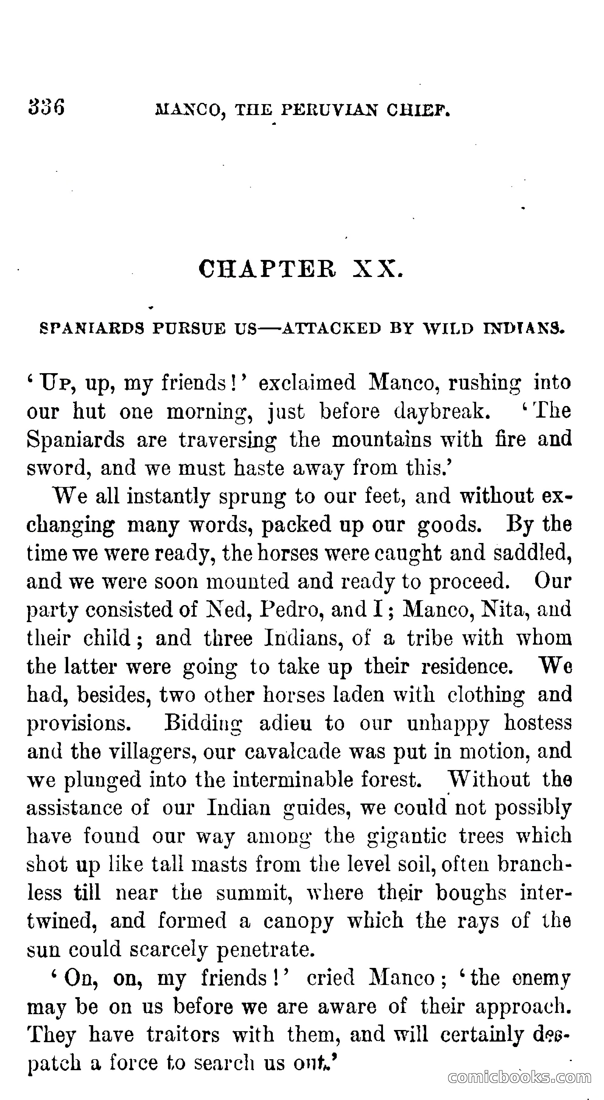 Manco; The Peruvian Chief — page 342 of 377