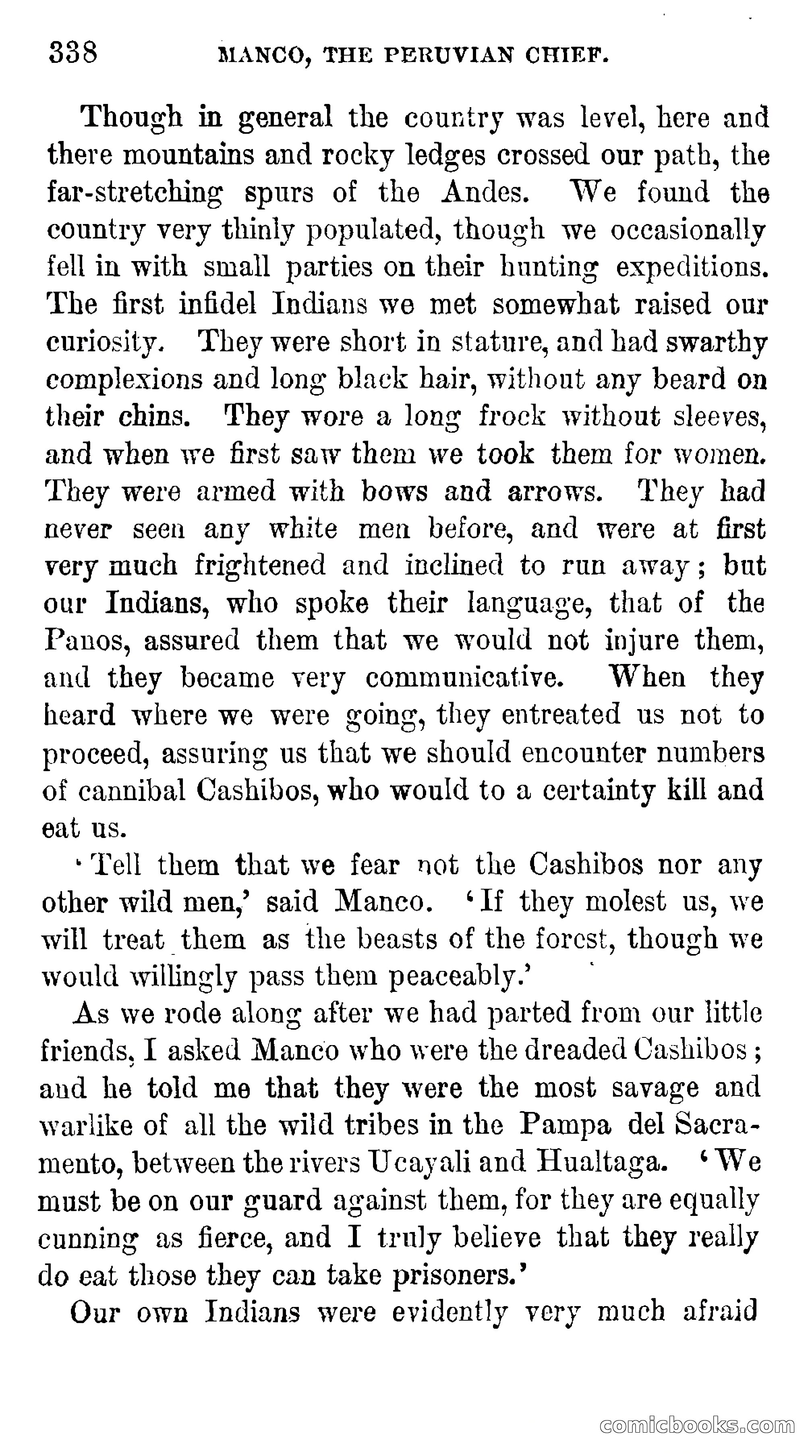 Manco; The Peruvian Chief — page 344 of 377