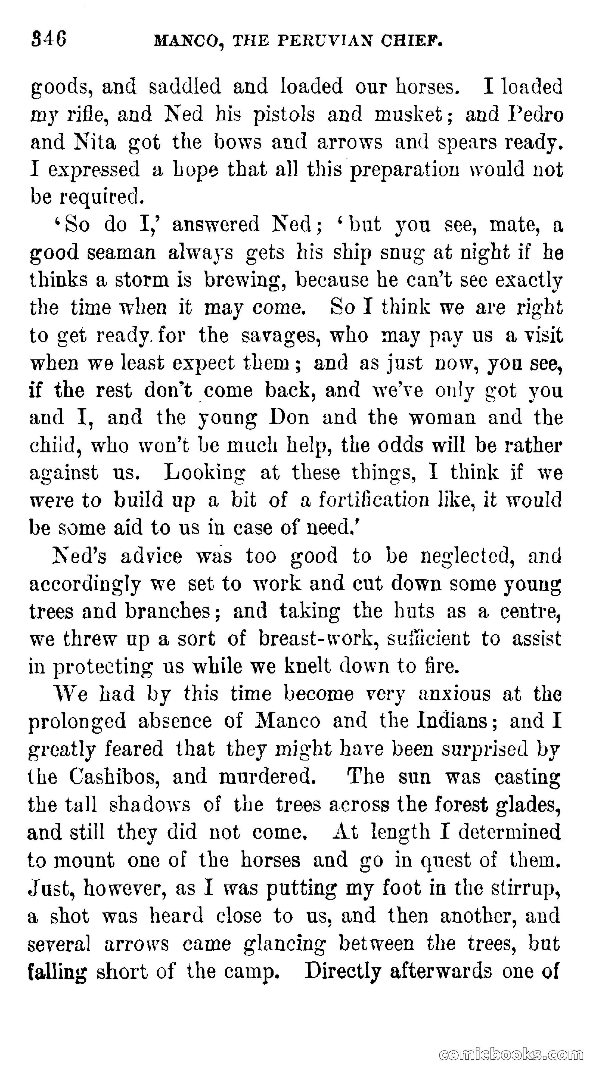 Manco; The Peruvian Chief — page 352 of 377