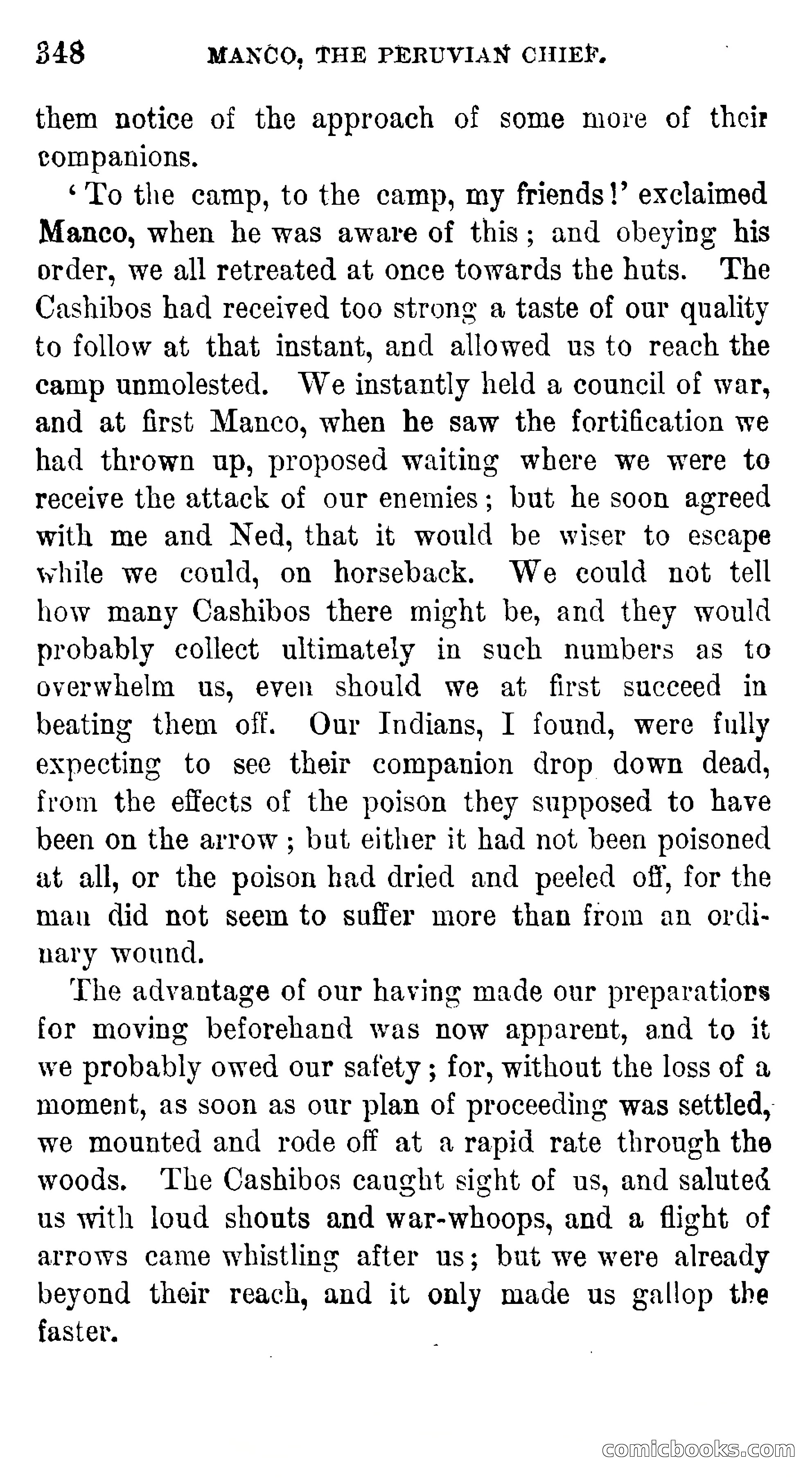 Manco; The Peruvian Chief — page 354 of 377