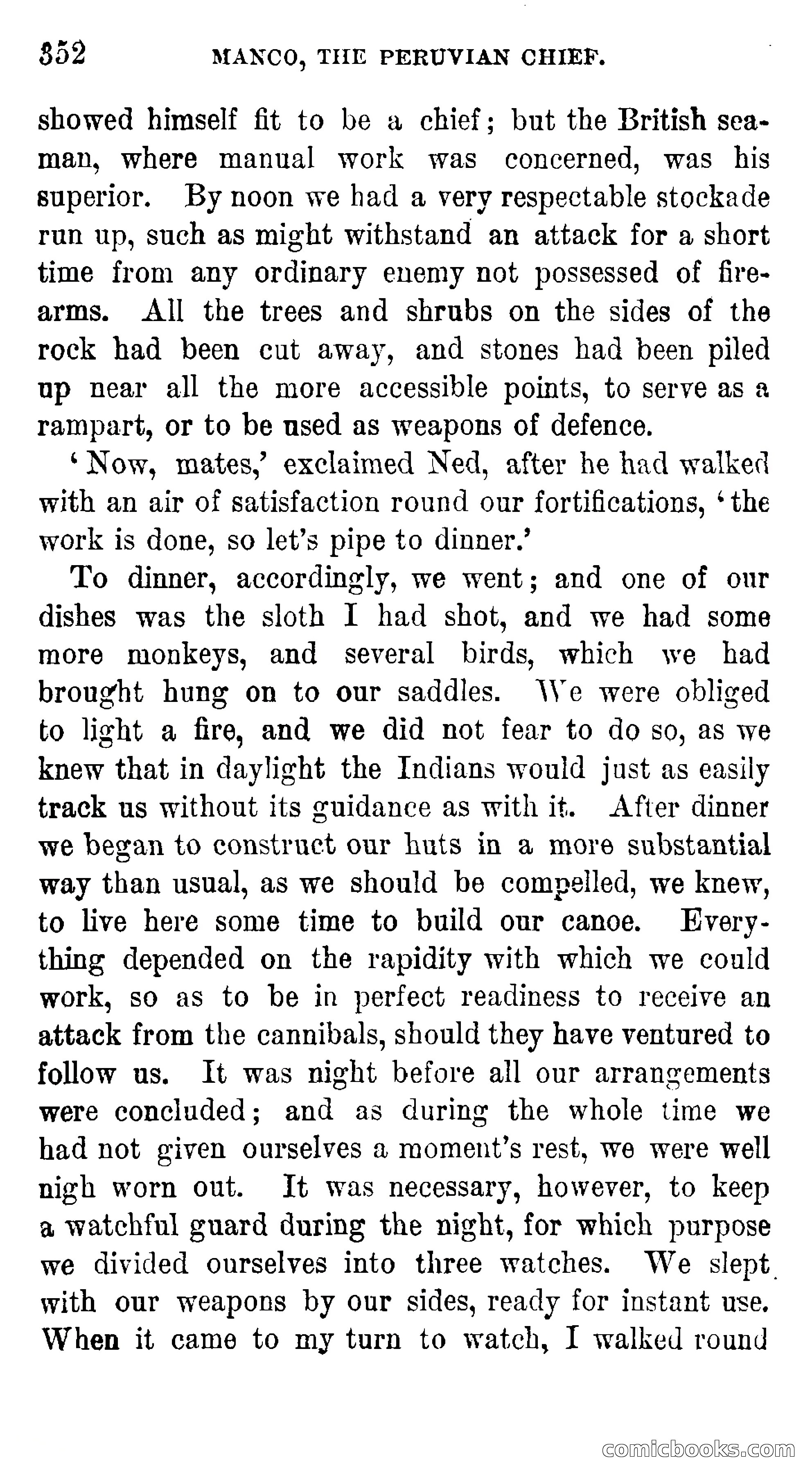 Manco; The Peruvian Chief — page 358 of 377