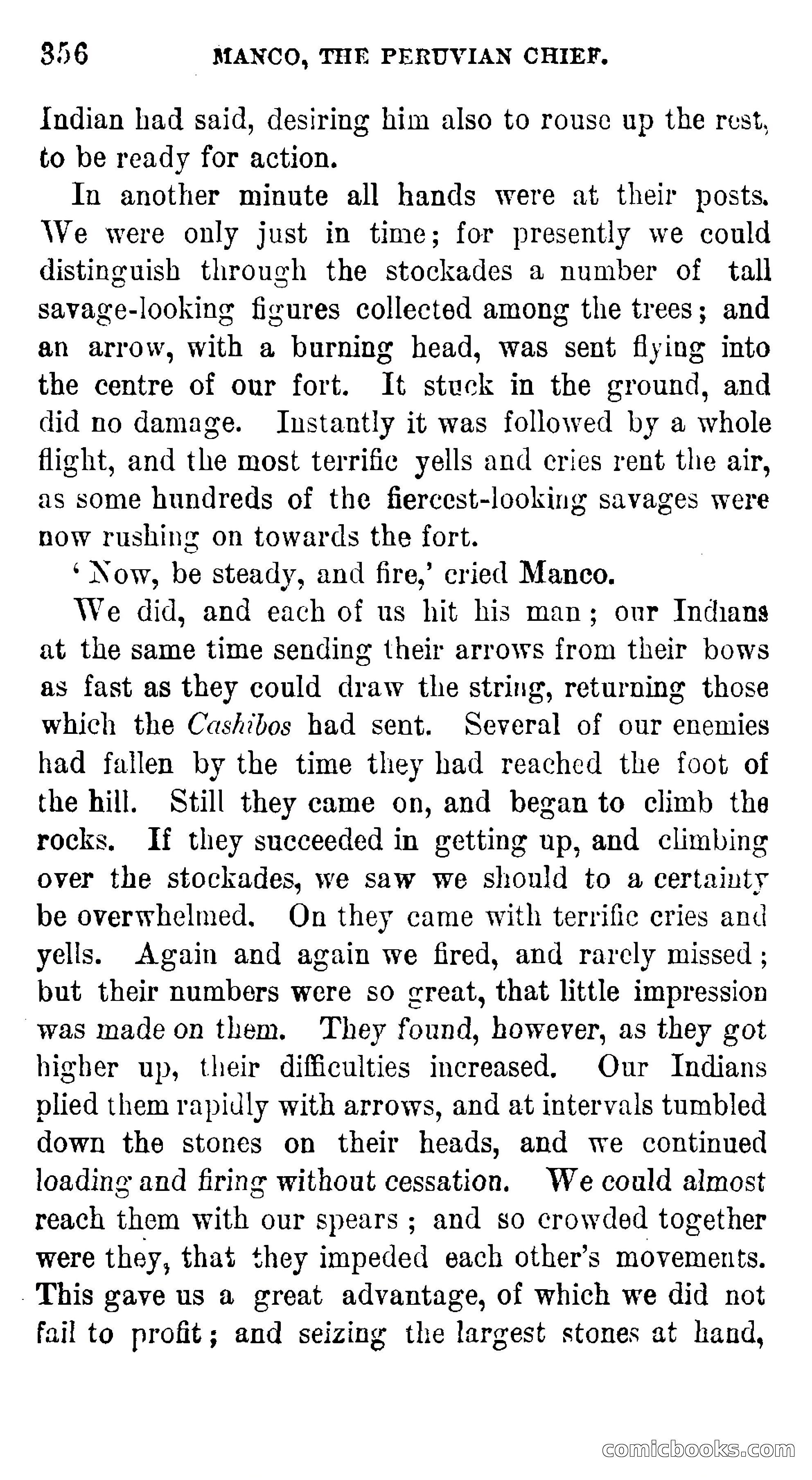 Manco; The Peruvian Chief — page 362 of 377