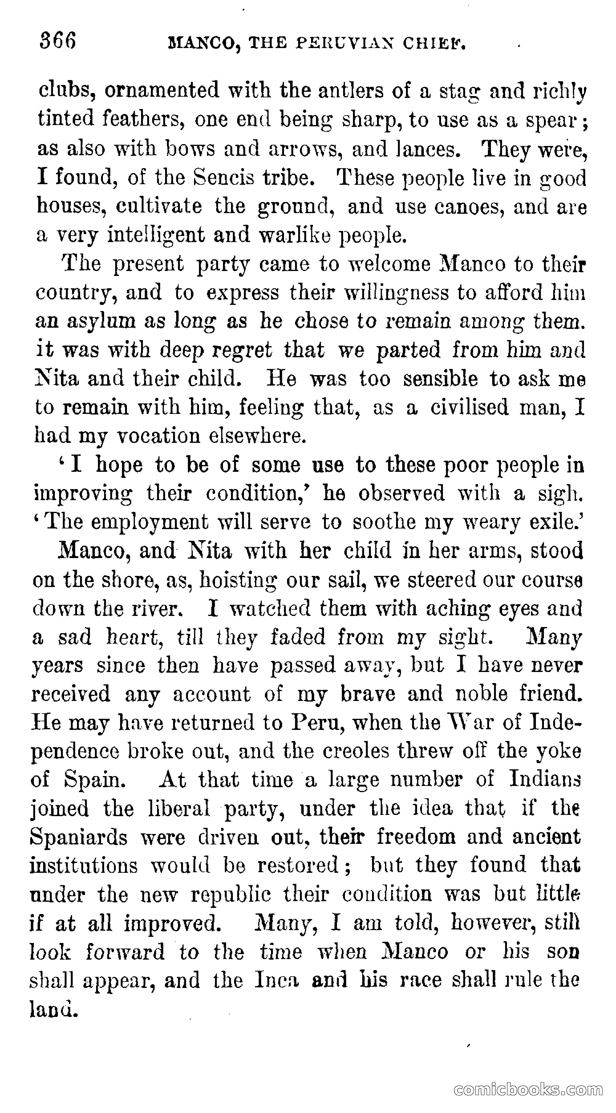 Manco; The Peruvian Chief — page 372 of 377