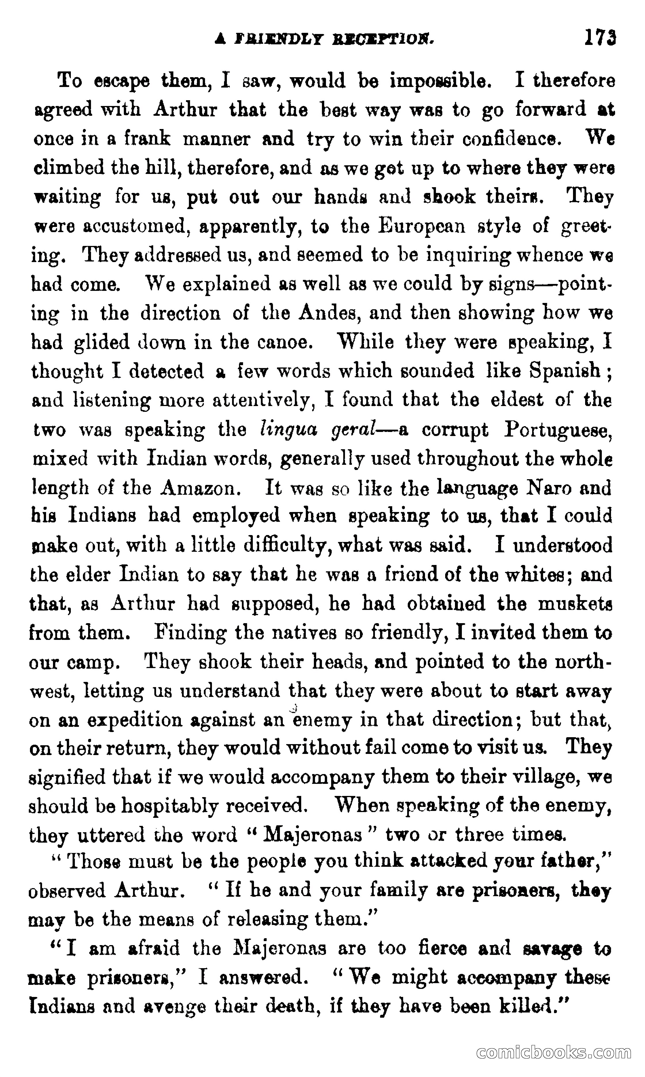 On the Banks of the Amazon — page 167 of 400