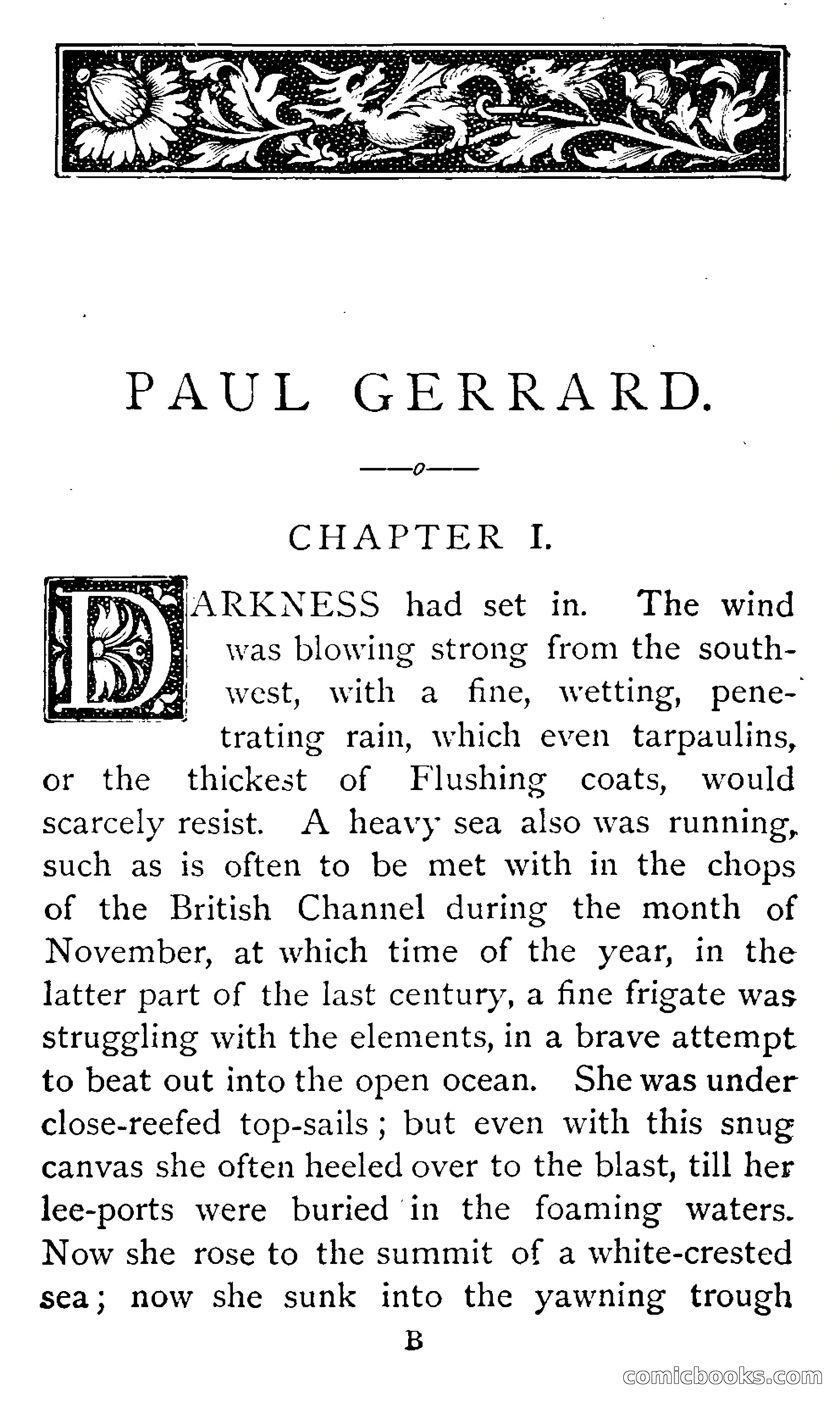 Paul Gerrard, Cabin Boy — page 11 of 390