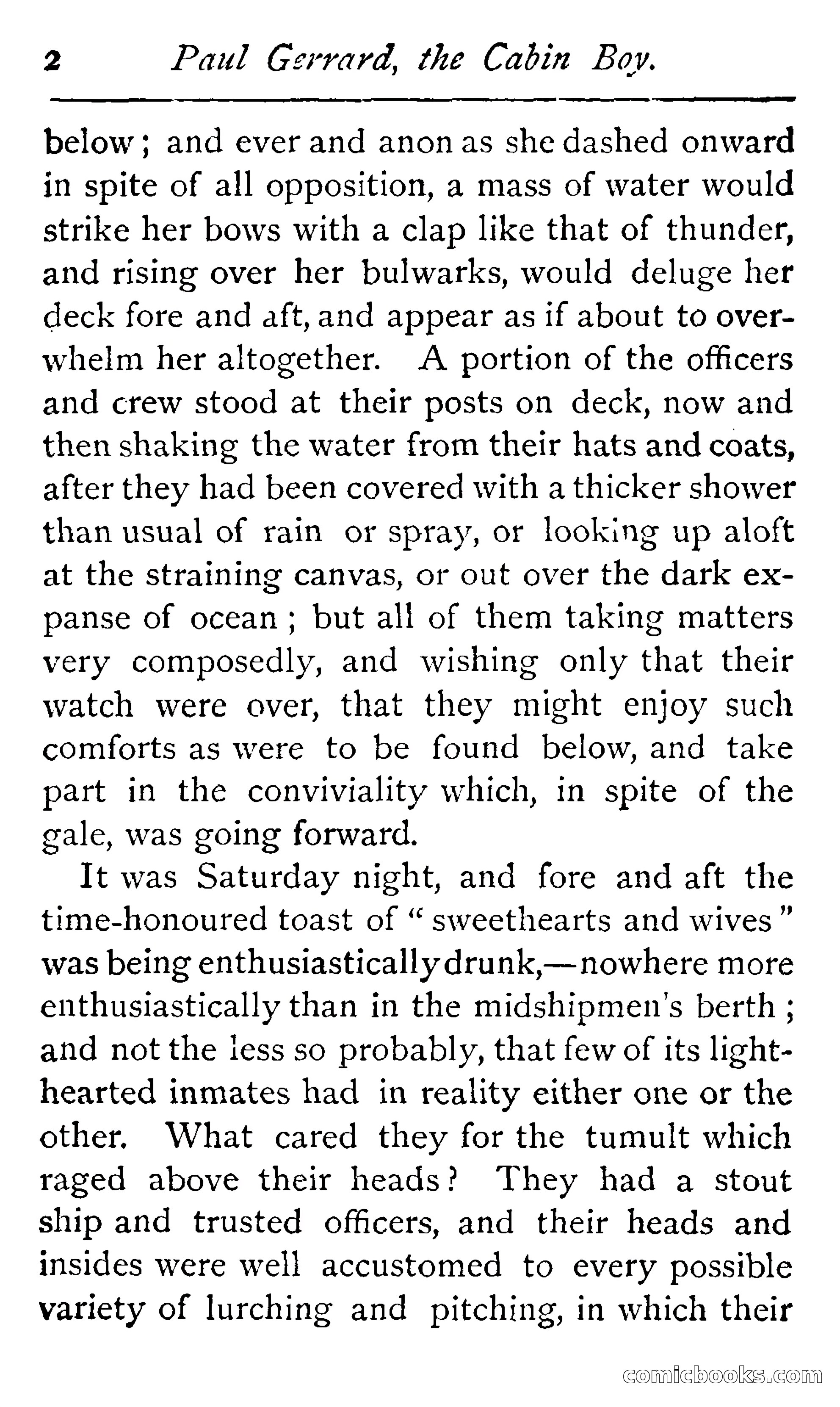 Paul Gerrard, Cabin Boy — page 12 of 390