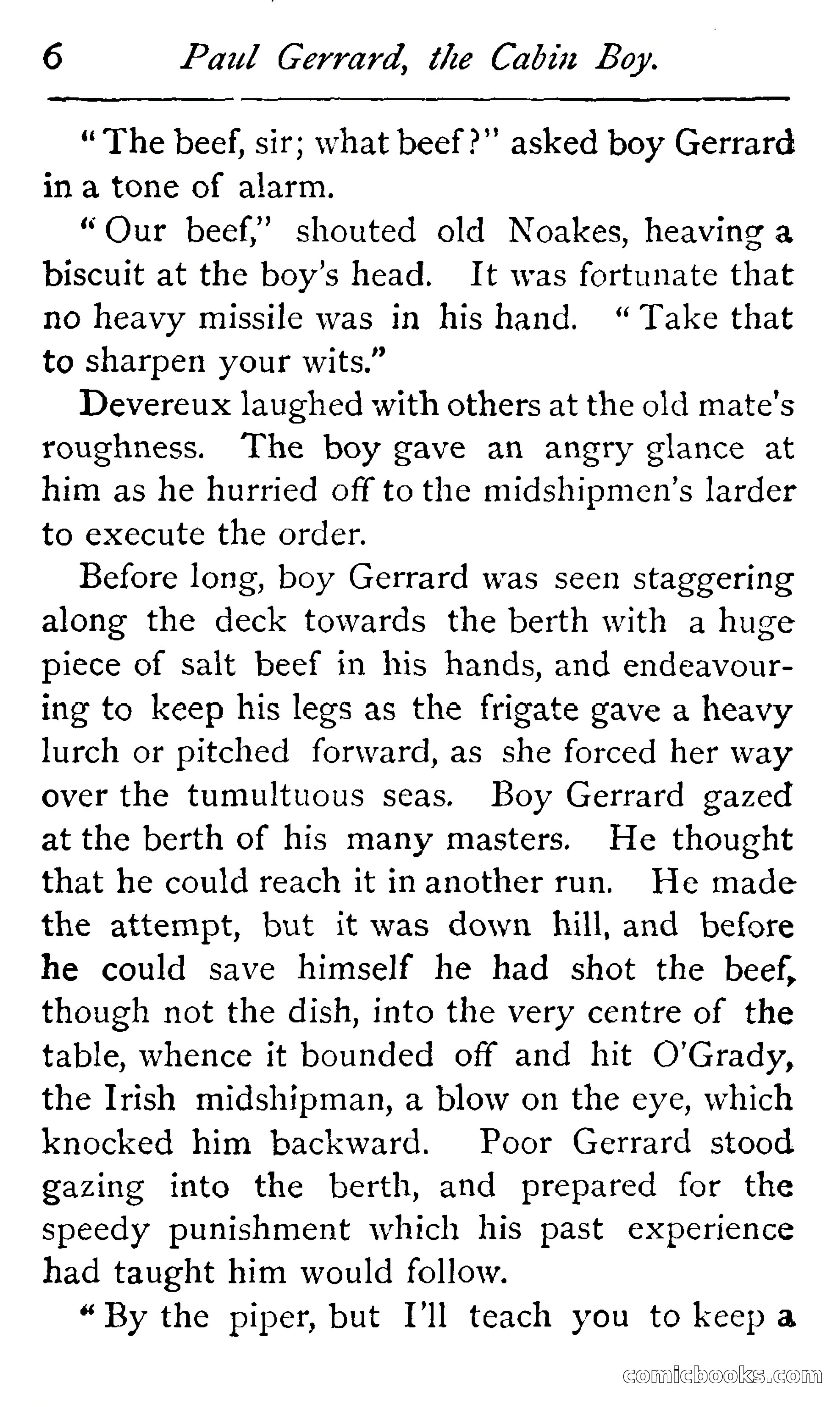 Paul Gerrard, Cabin Boy — page 16 of 390
