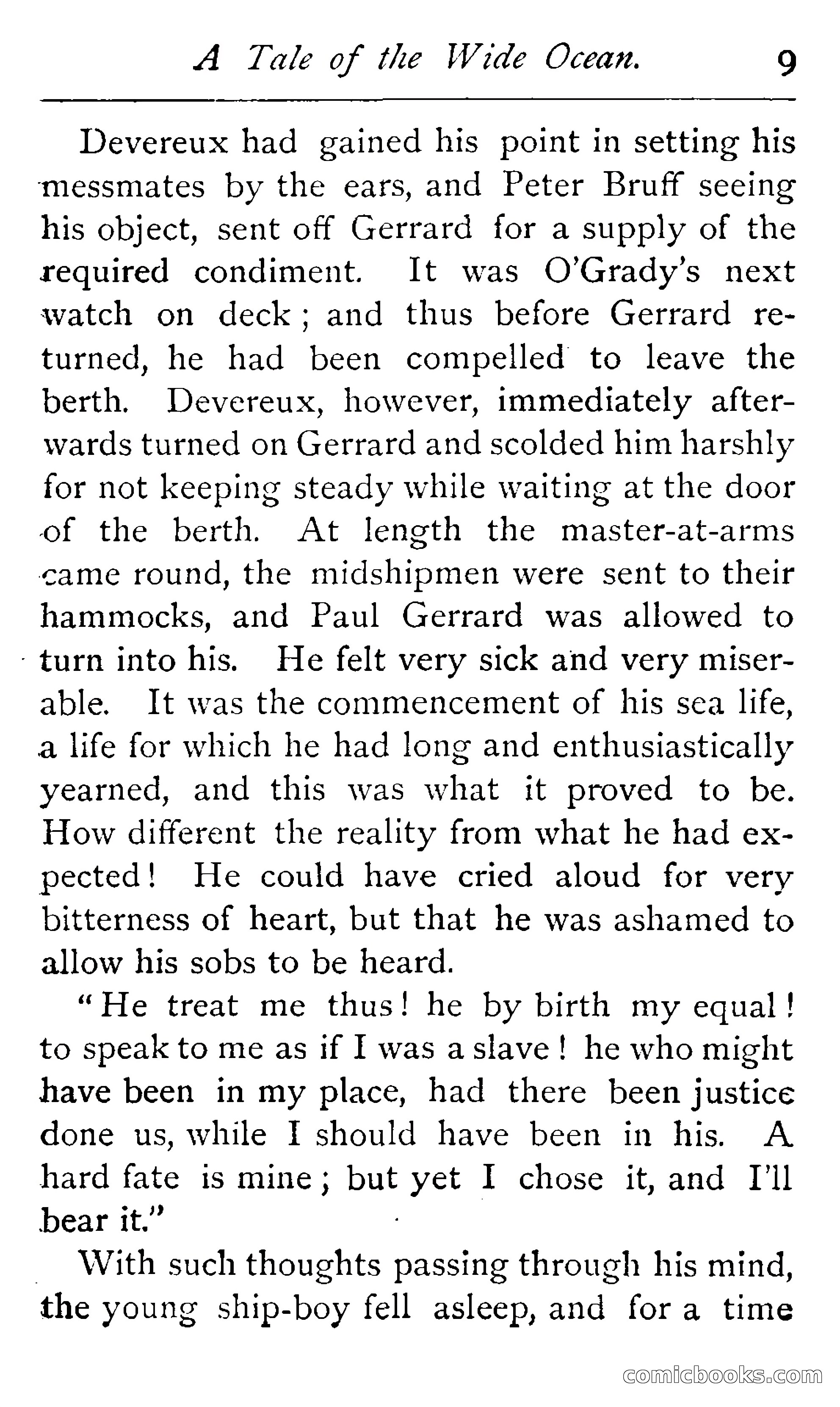 Paul Gerrard, Cabin Boy — page 19 of 390