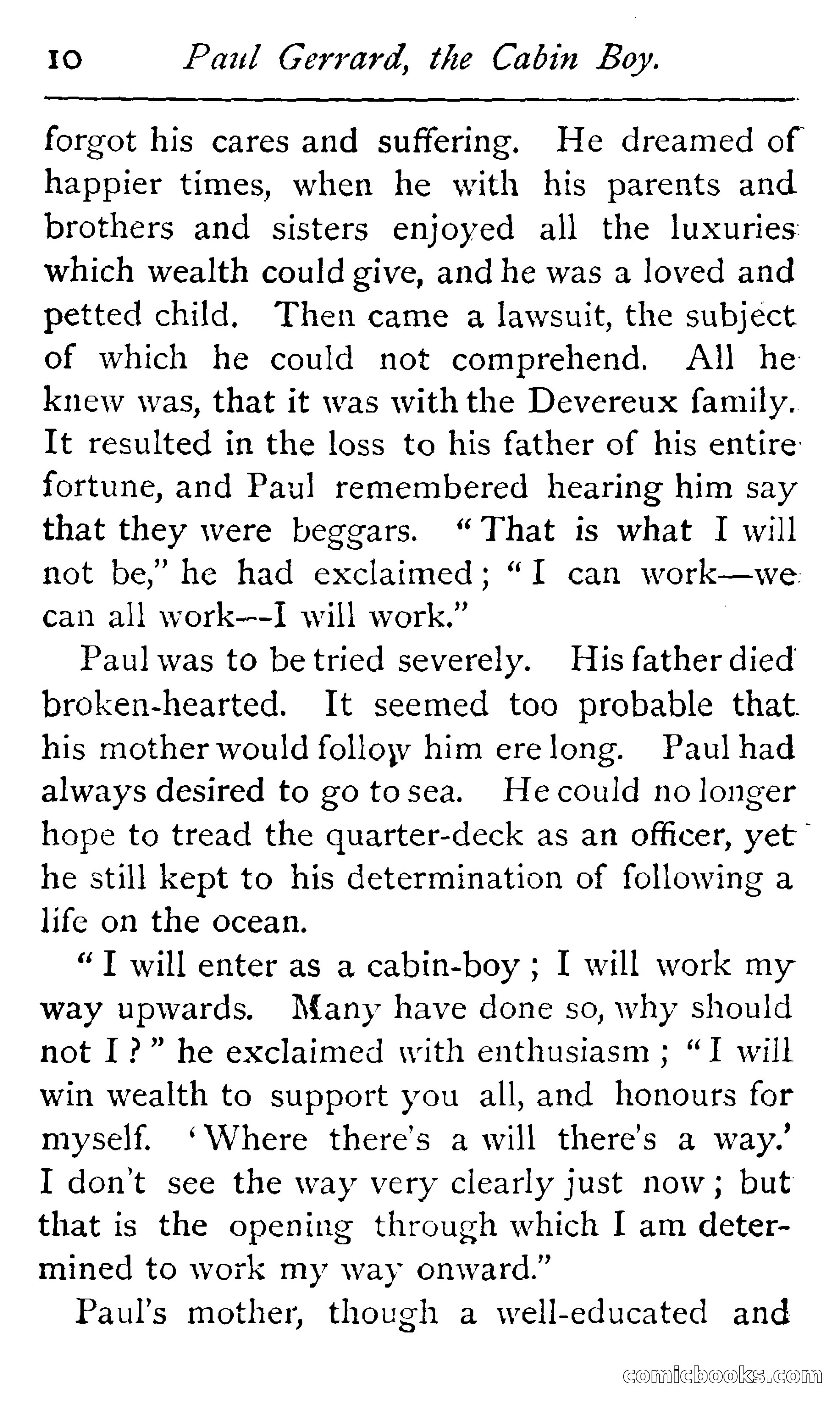 Paul Gerrard, Cabin Boy — page 20 of 390