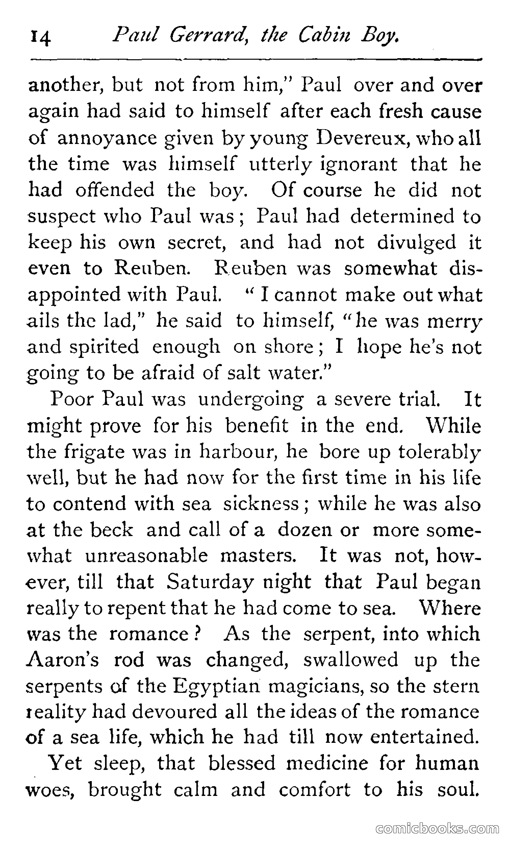 Paul Gerrard, Cabin Boy — page 24 of 390