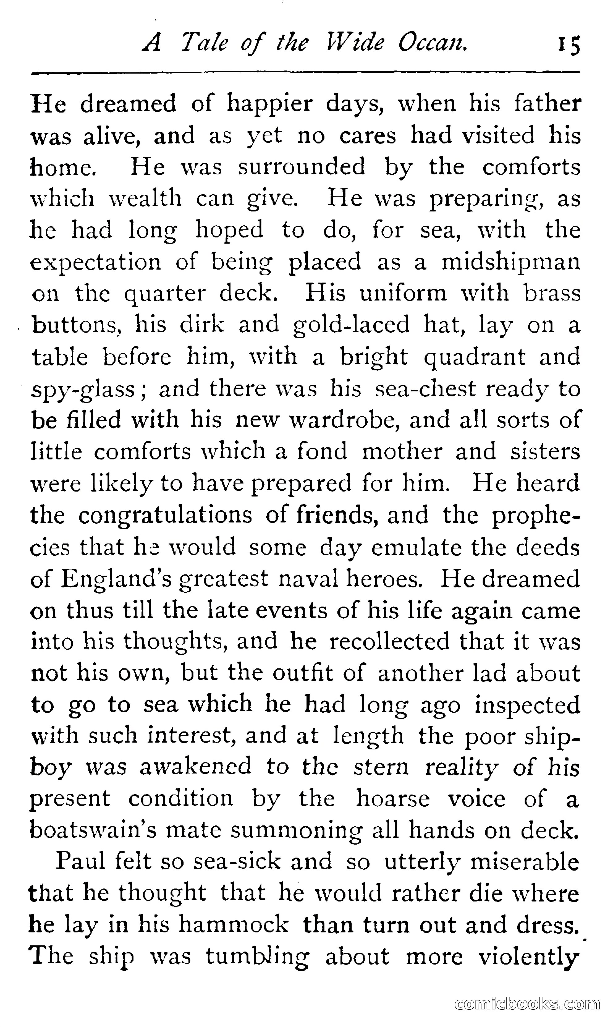 Paul Gerrard, Cabin Boy — page 25 of 390