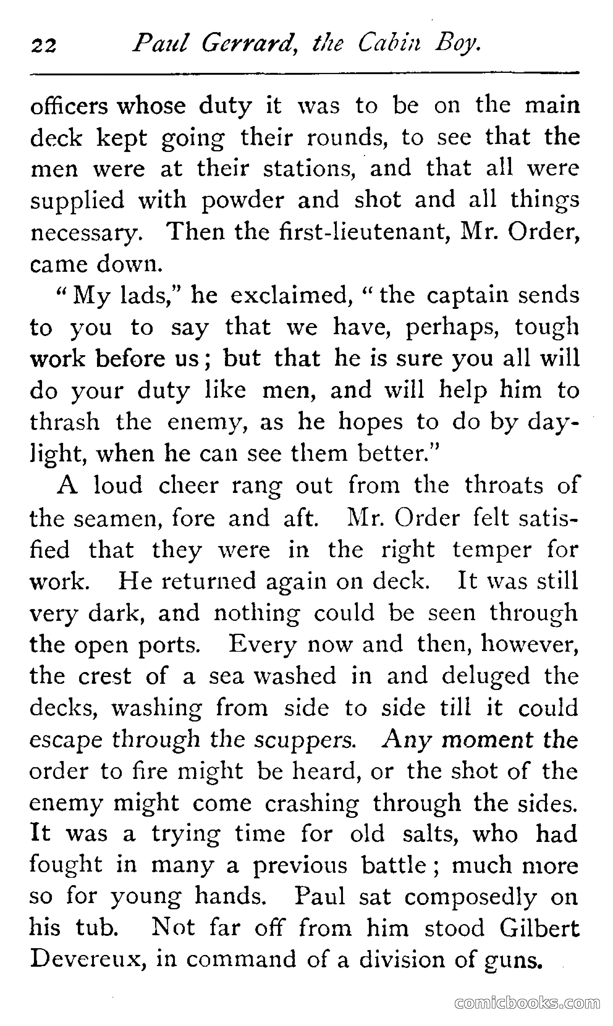 Paul Gerrard, Cabin Boy — page 32 of 390