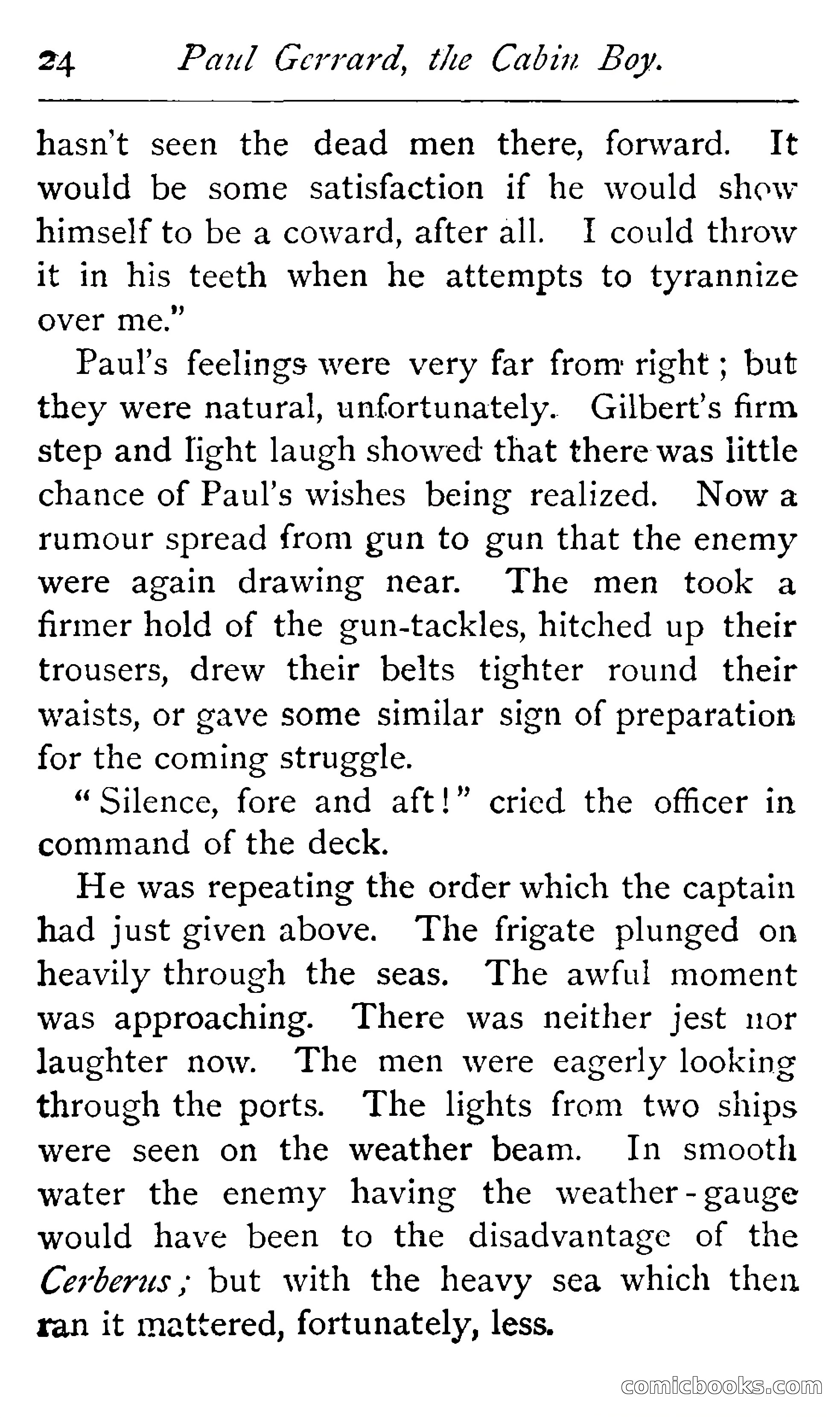 Paul Gerrard, Cabin Boy — page 34 of 390