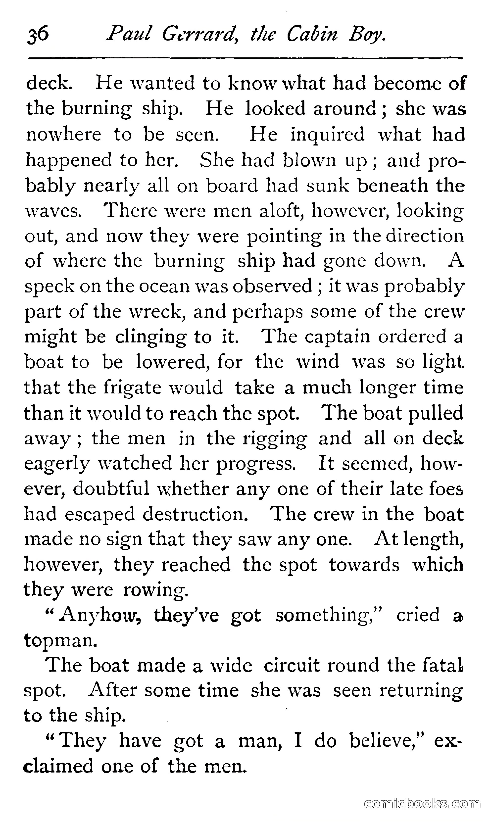 Paul Gerrard, Cabin Boy — page 46 of 390