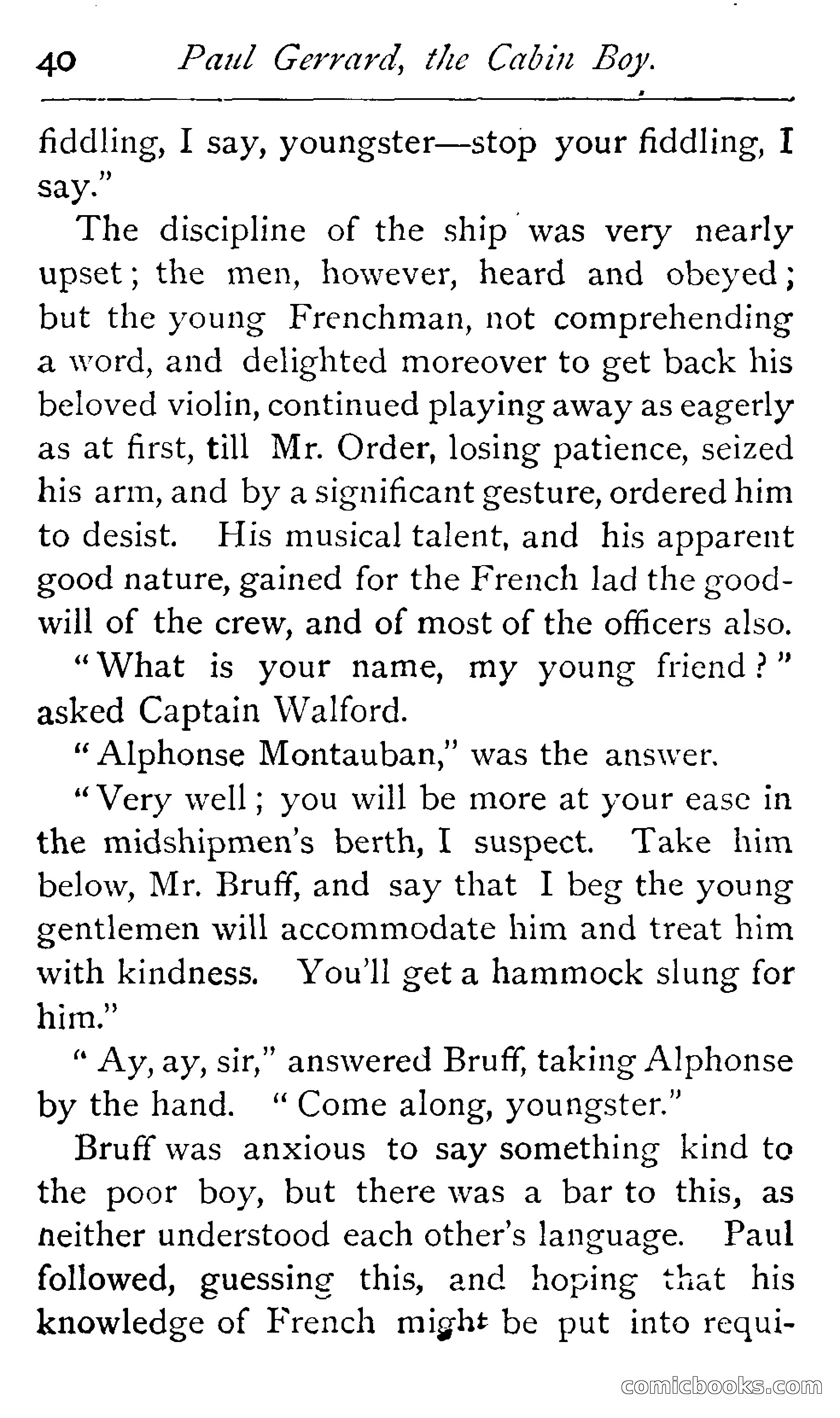 Paul Gerrard, Cabin Boy — page 50 of 390