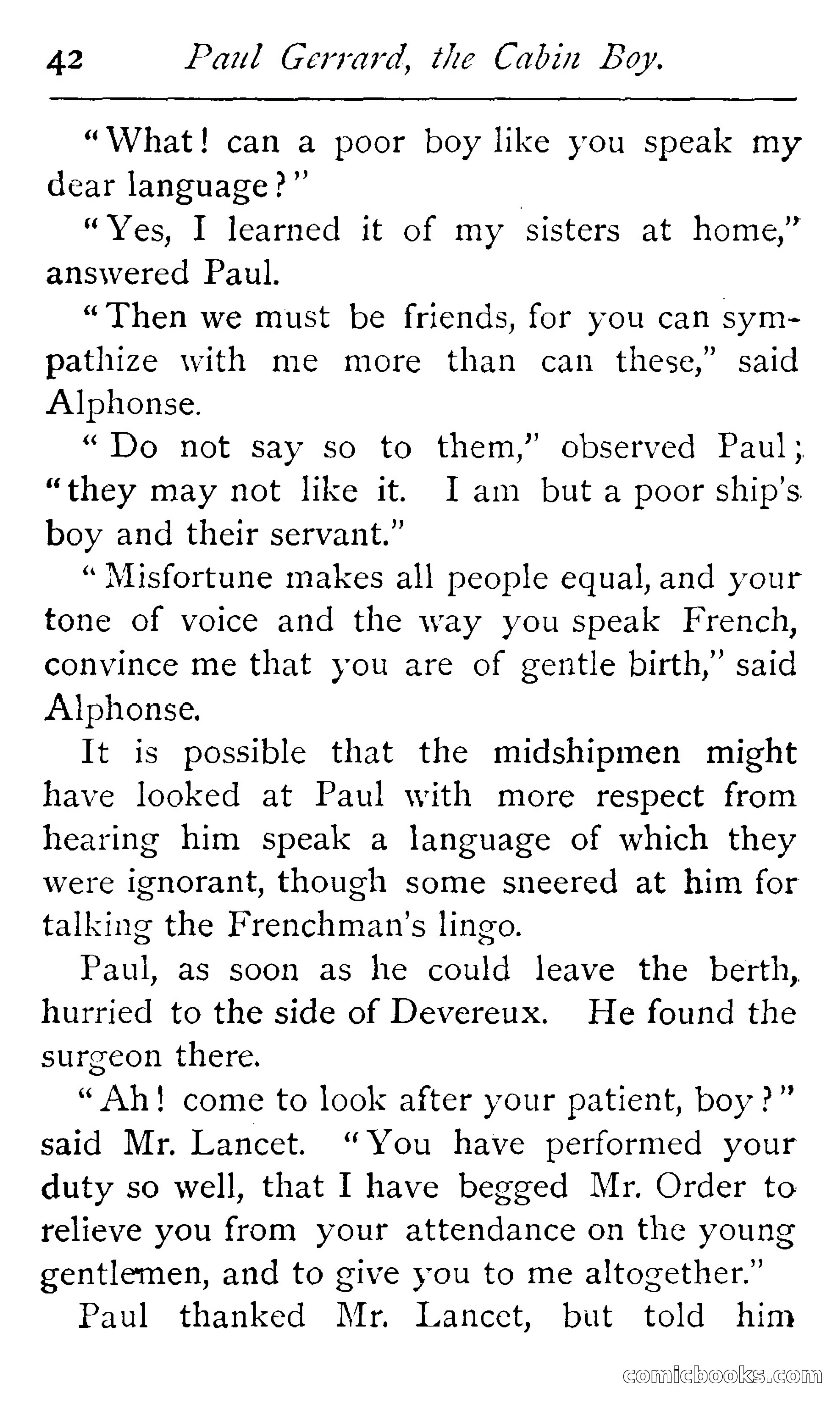 Paul Gerrard, Cabin Boy — page 52 of 390