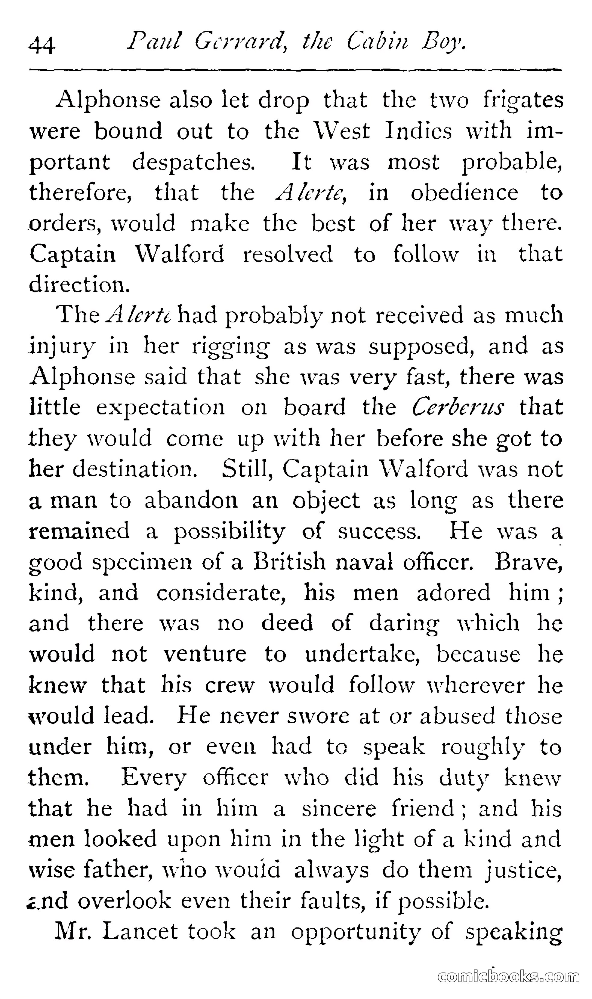 Paul Gerrard, Cabin Boy — page 54 of 390