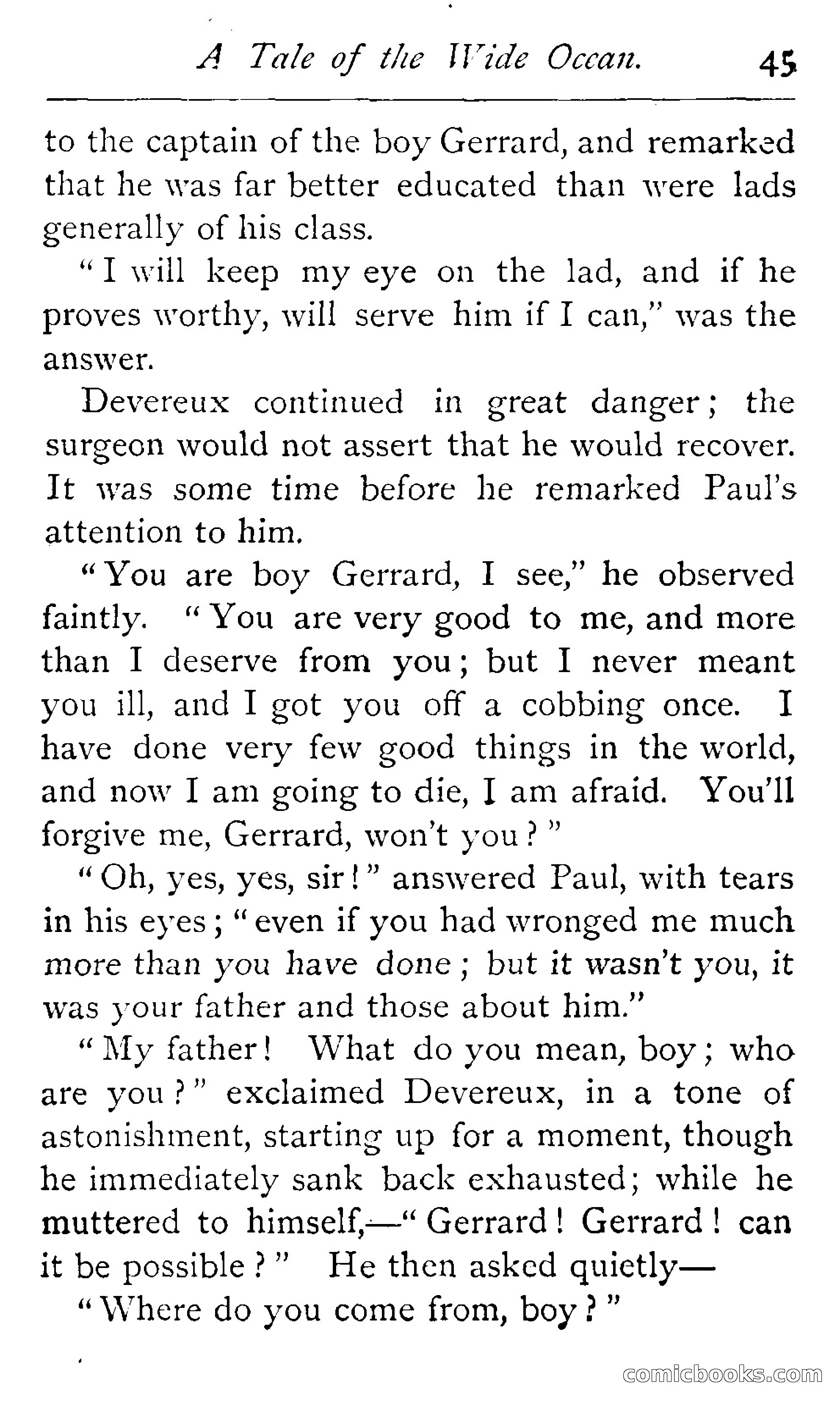 Paul Gerrard, Cabin Boy — page 55 of 390