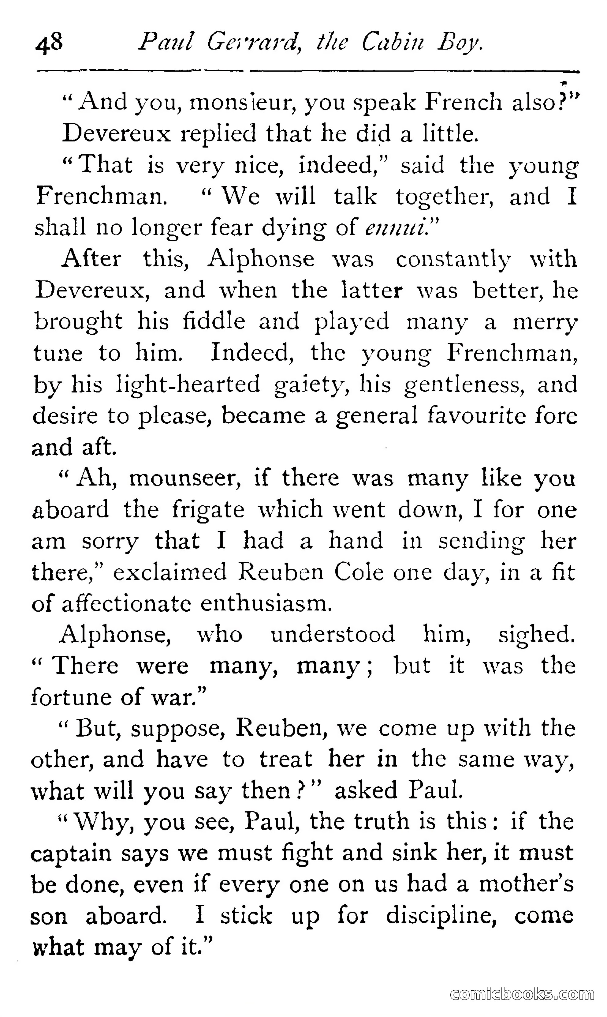 Paul Gerrard, Cabin Boy — page 58 of 390