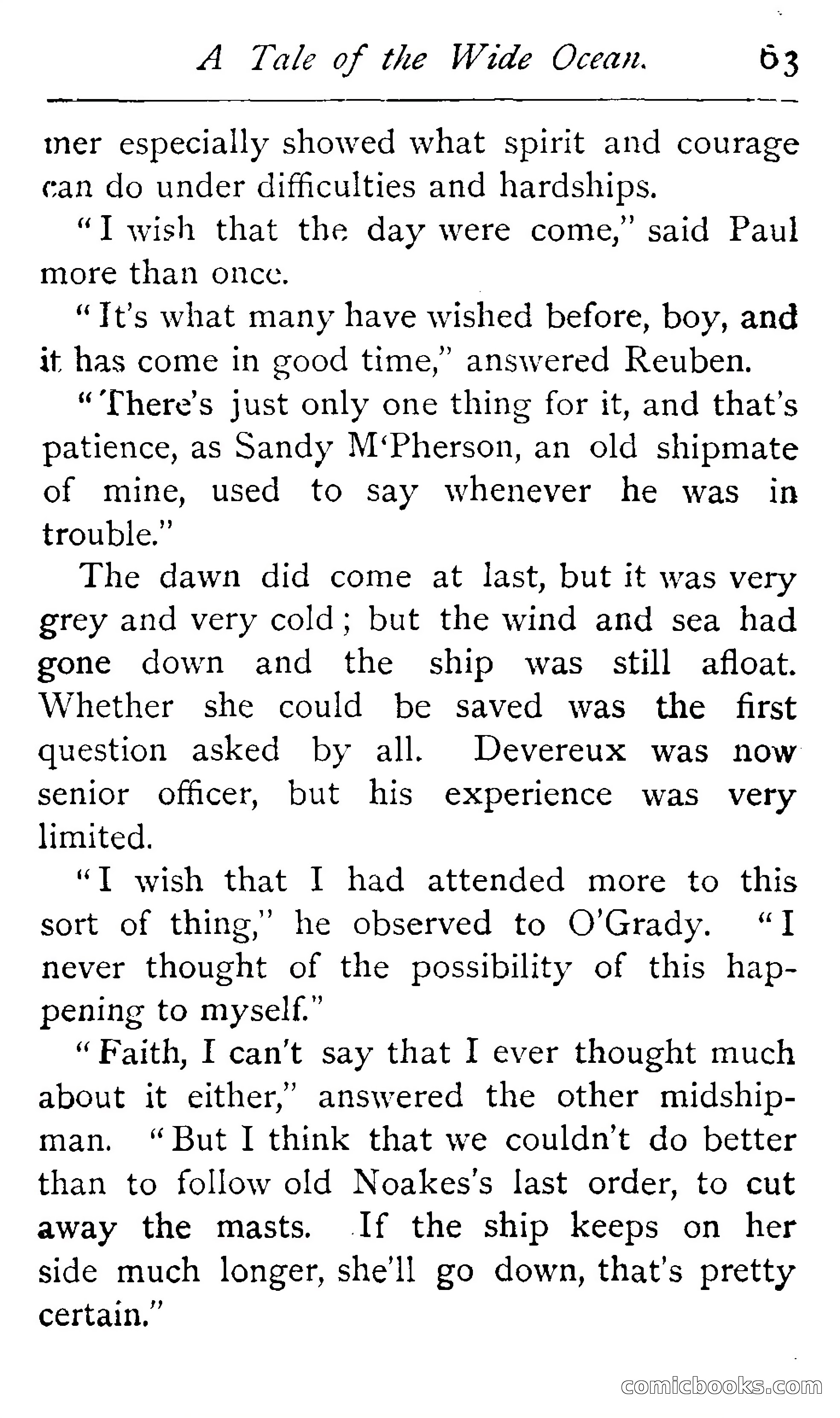 Paul Gerrard, Cabin Boy — page 73 of 390