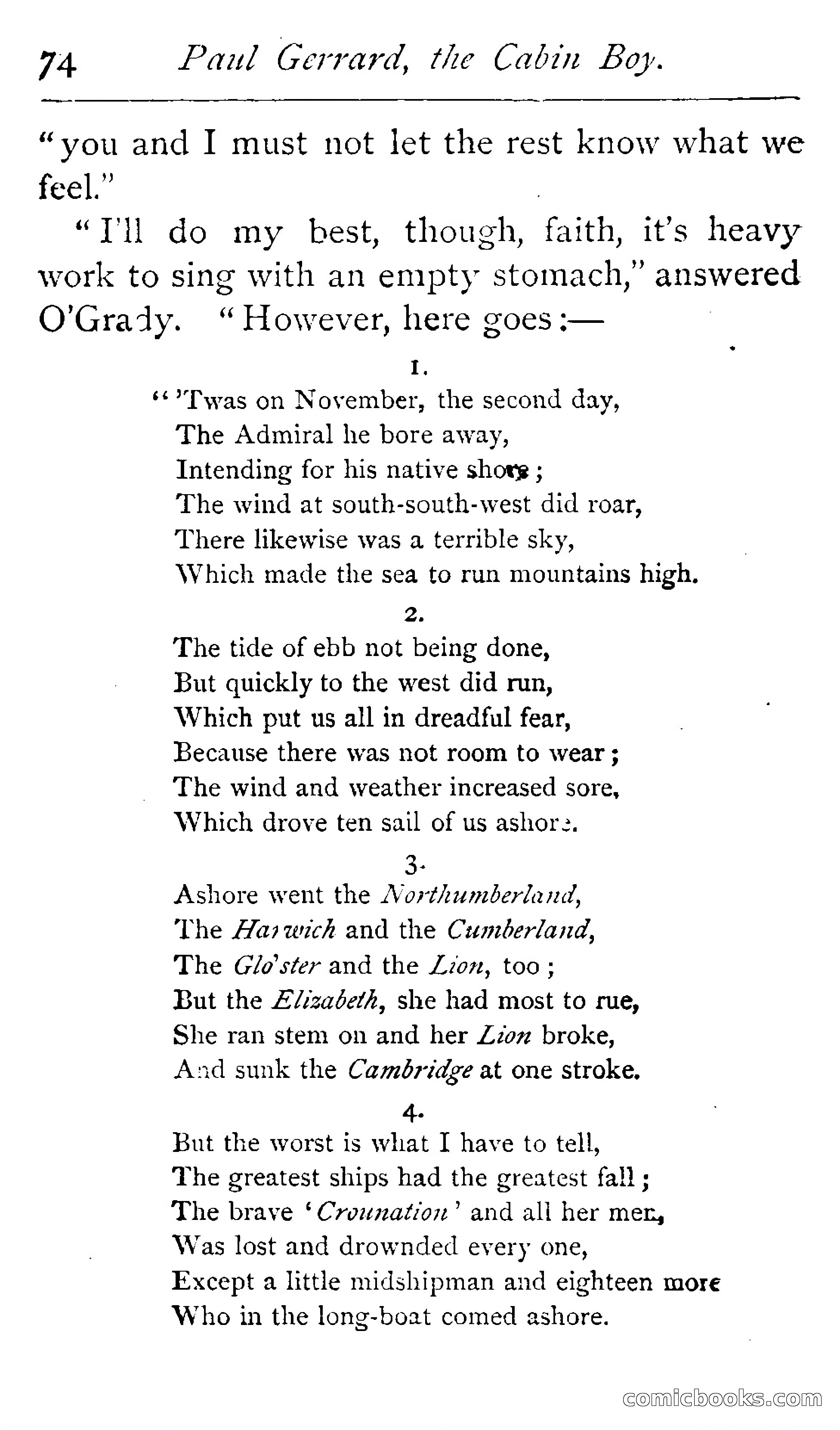 Paul Gerrard, Cabin Boy — page 84 of 390
