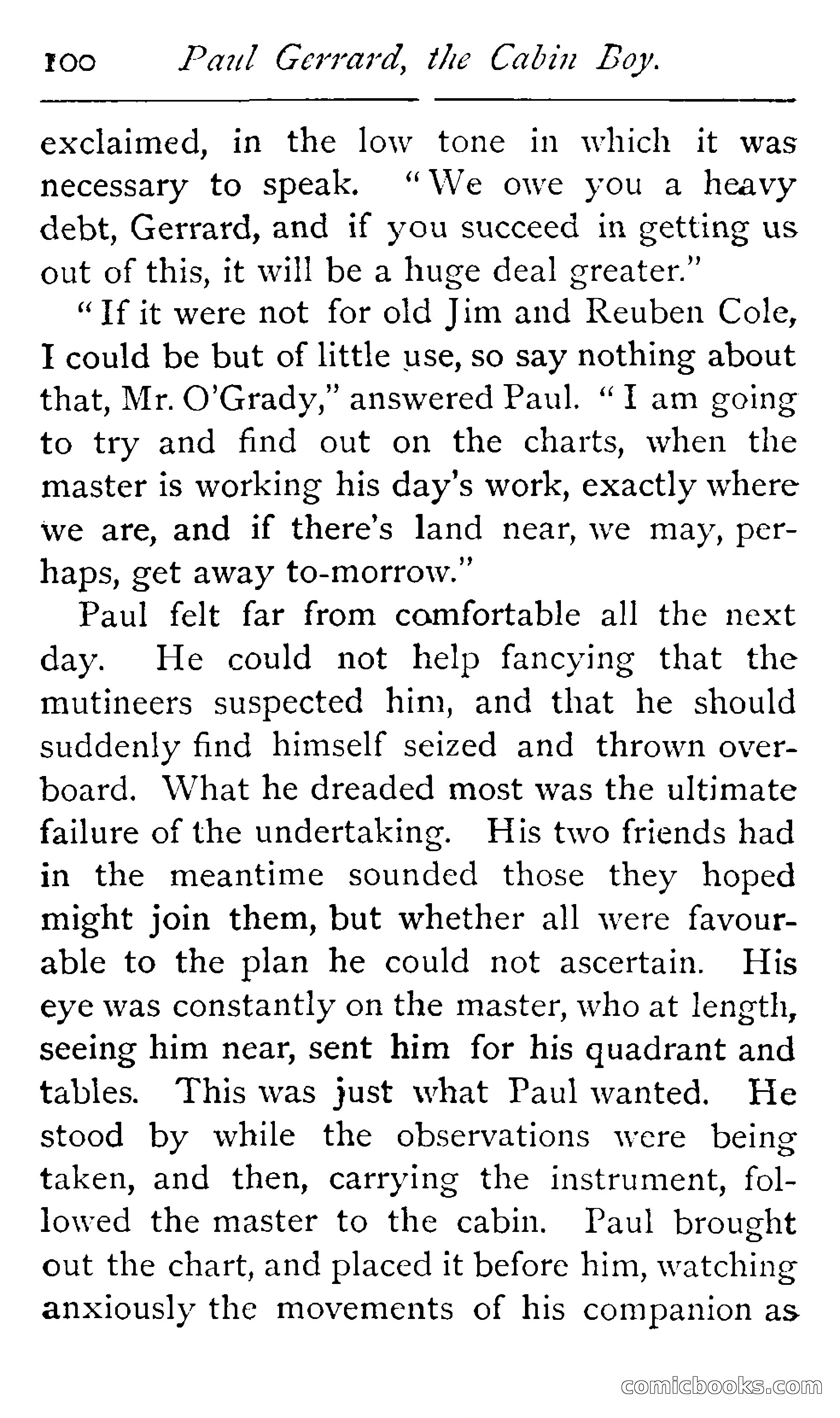 Paul Gerrard, Cabin Boy — page 110 of 390