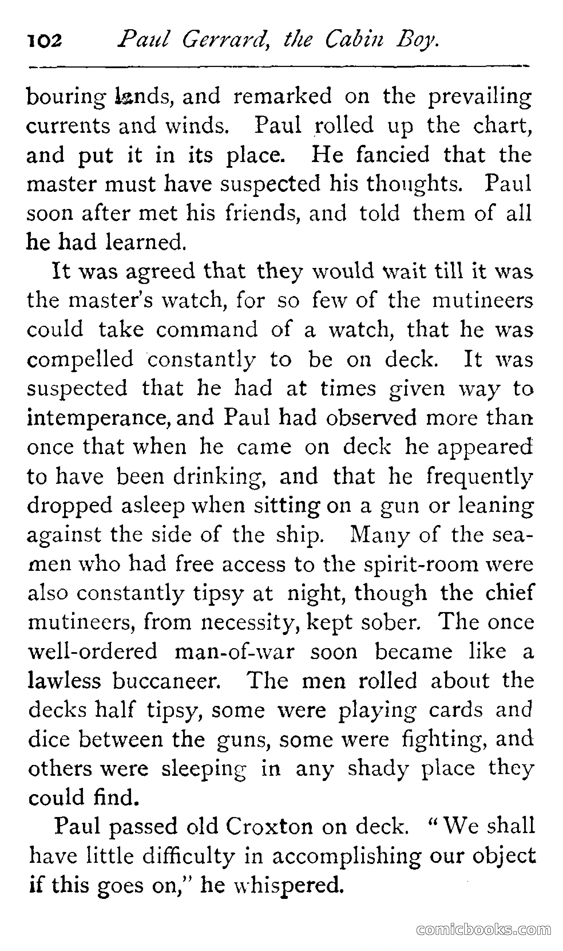 Paul Gerrard, Cabin Boy — page 112 of 390