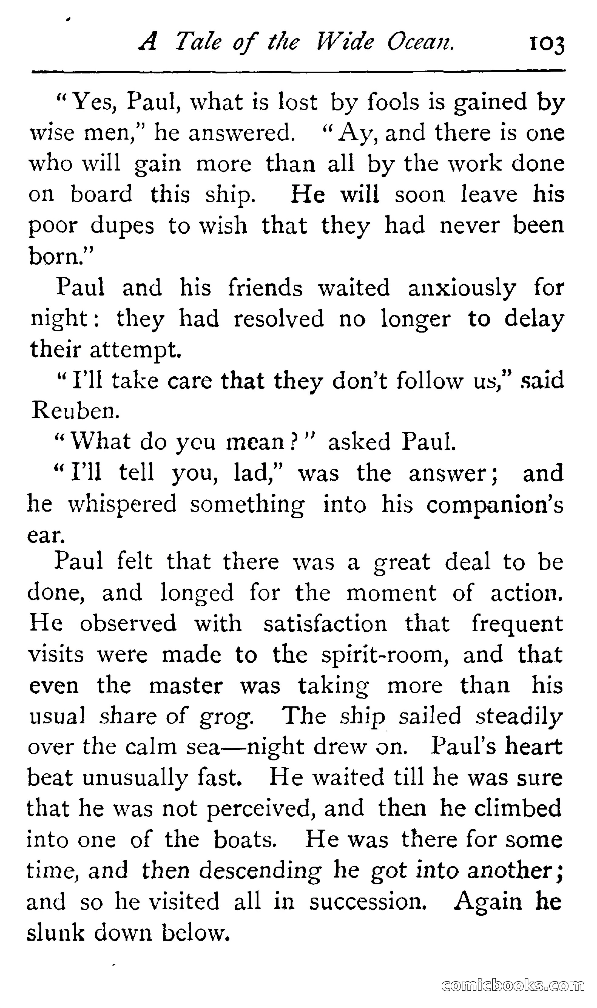 Paul Gerrard, Cabin Boy — page 113 of 390