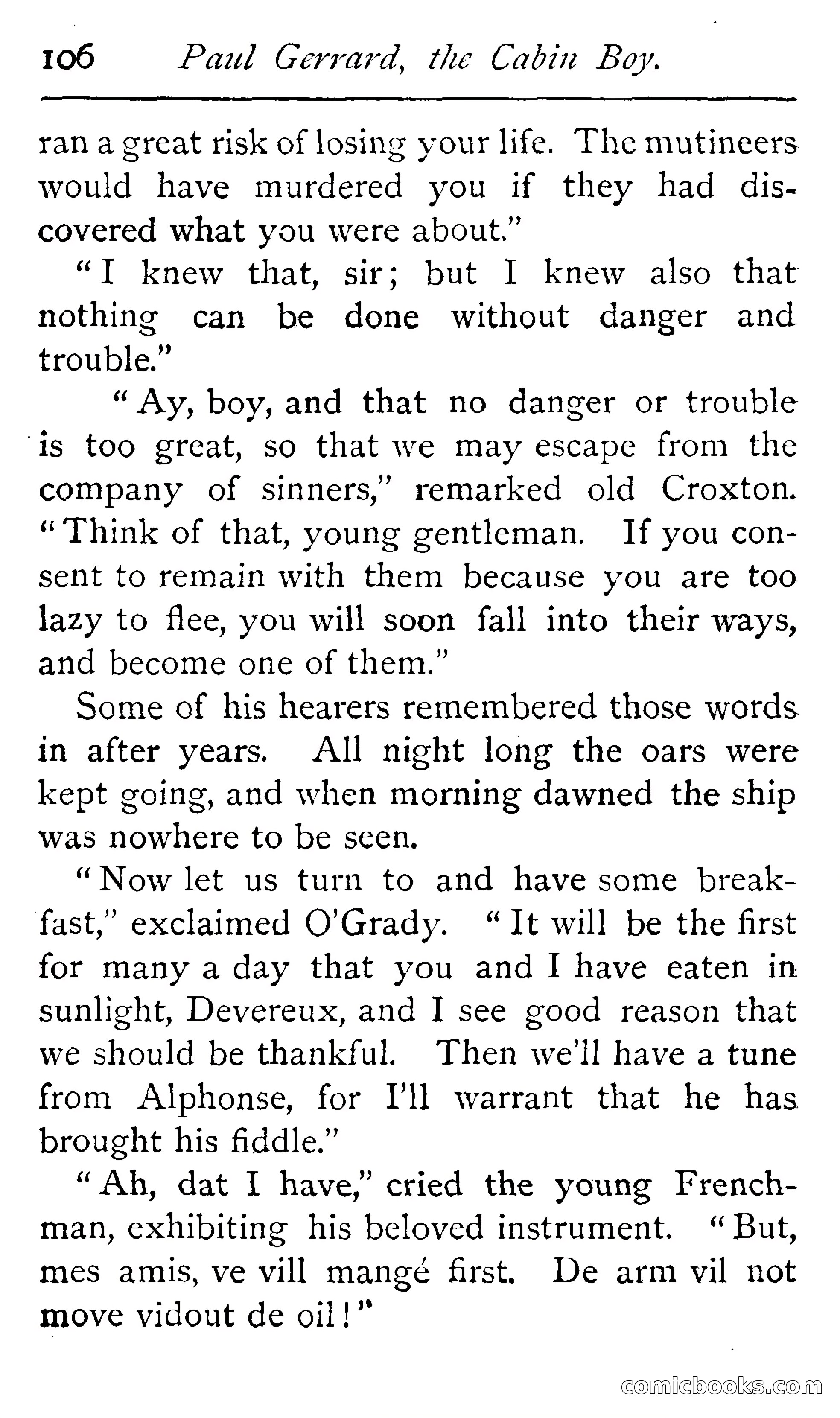 Paul Gerrard, Cabin Boy — page 116 of 390