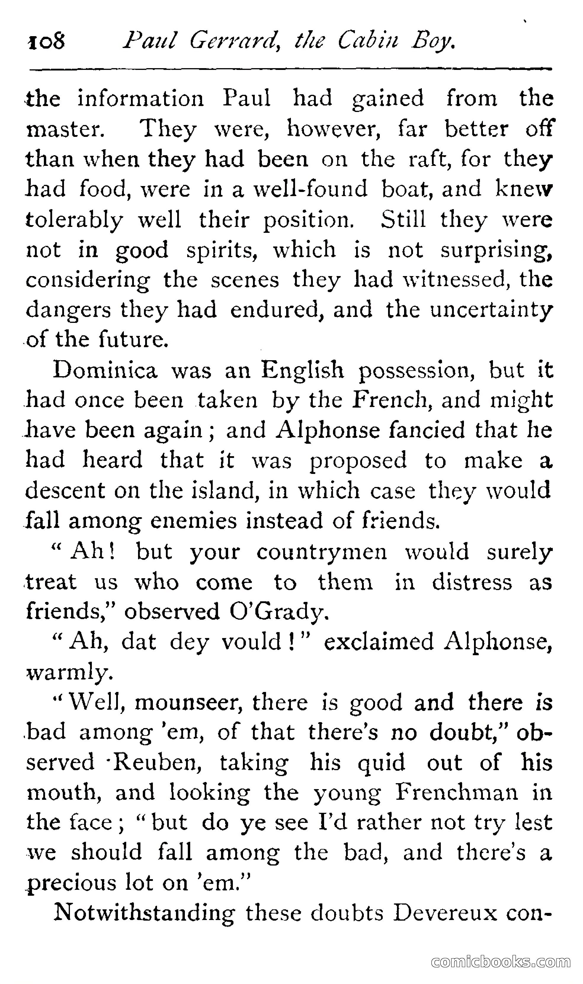 Paul Gerrard, Cabin Boy — page 118 of 390