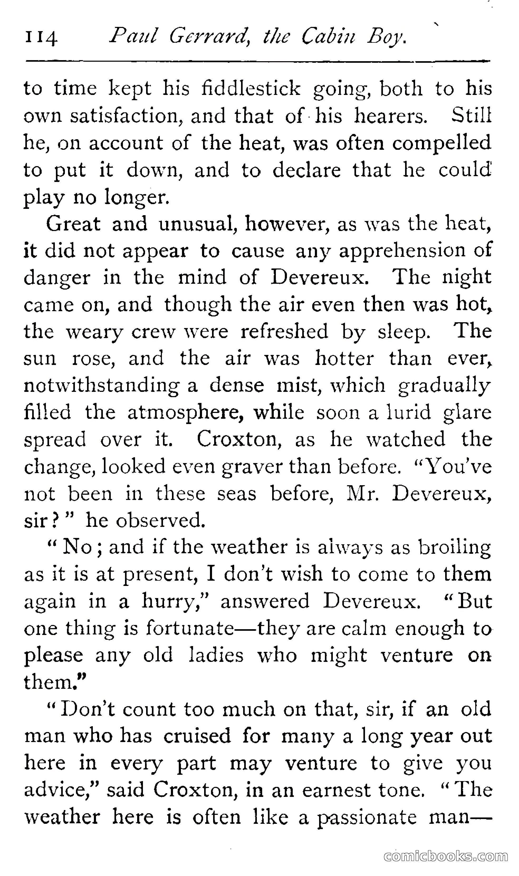 Paul Gerrard, Cabin Boy — page 124 of 390