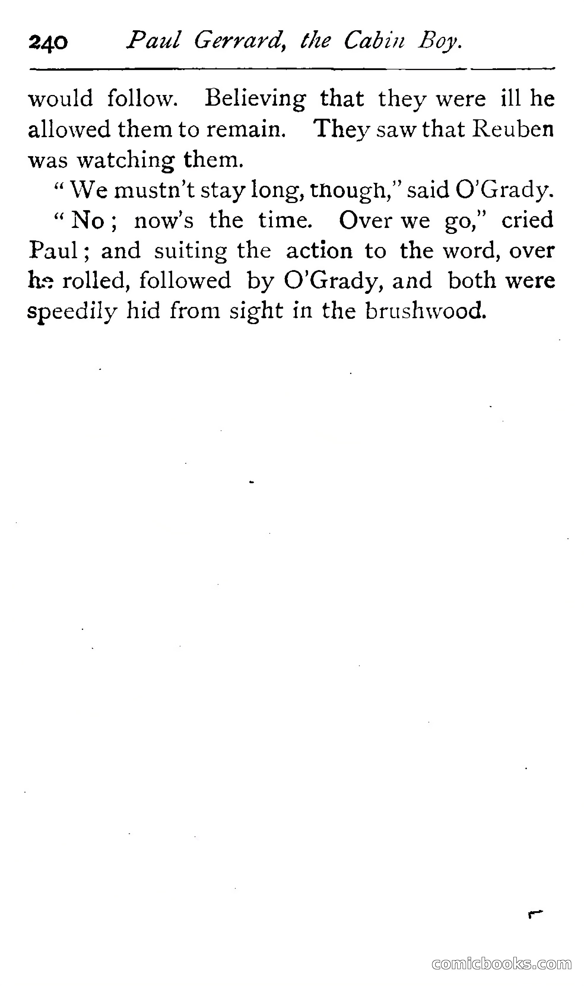 Paul Gerrard, Cabin Boy — page 250 of 390