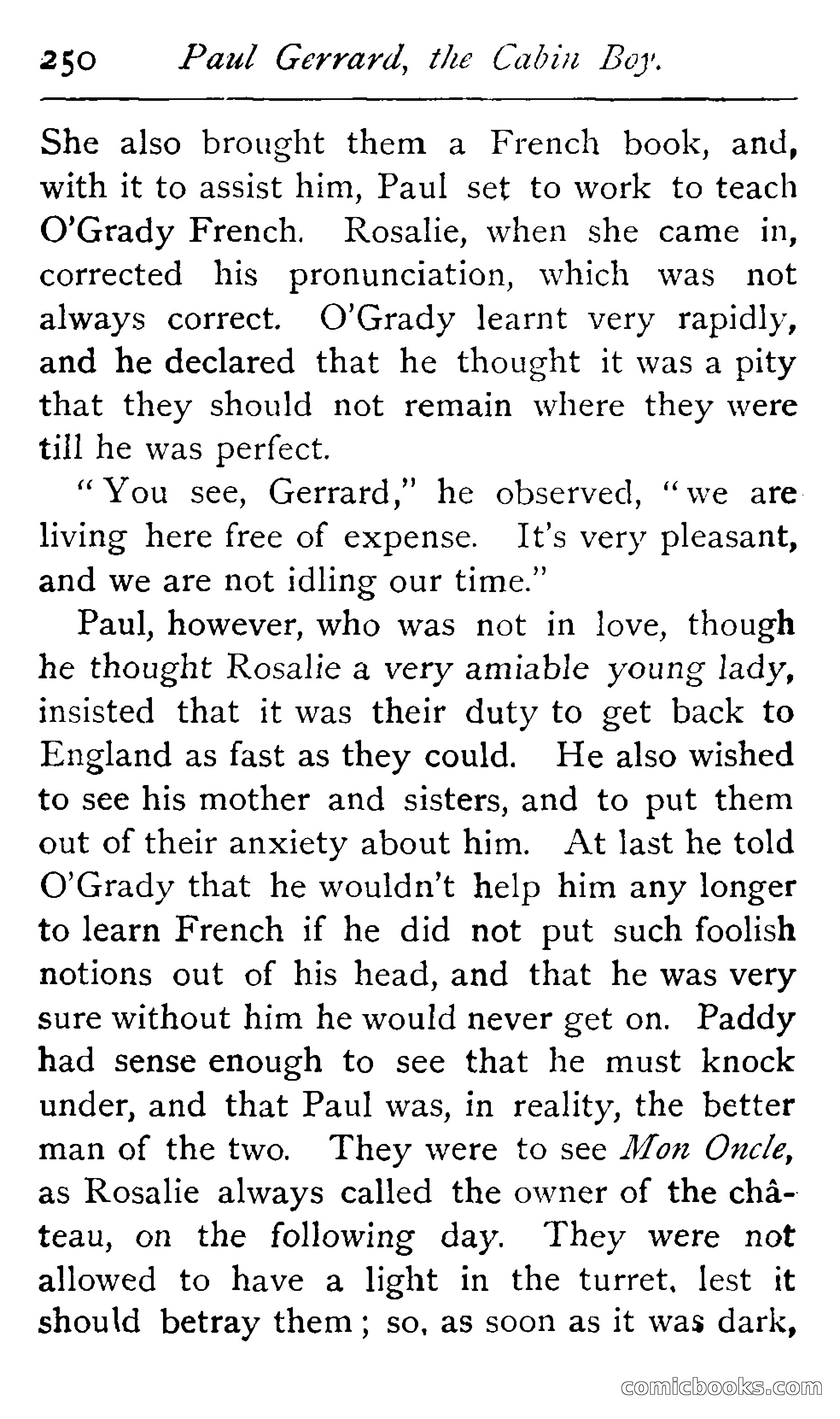 Paul Gerrard, Cabin Boy — page 260 of 390