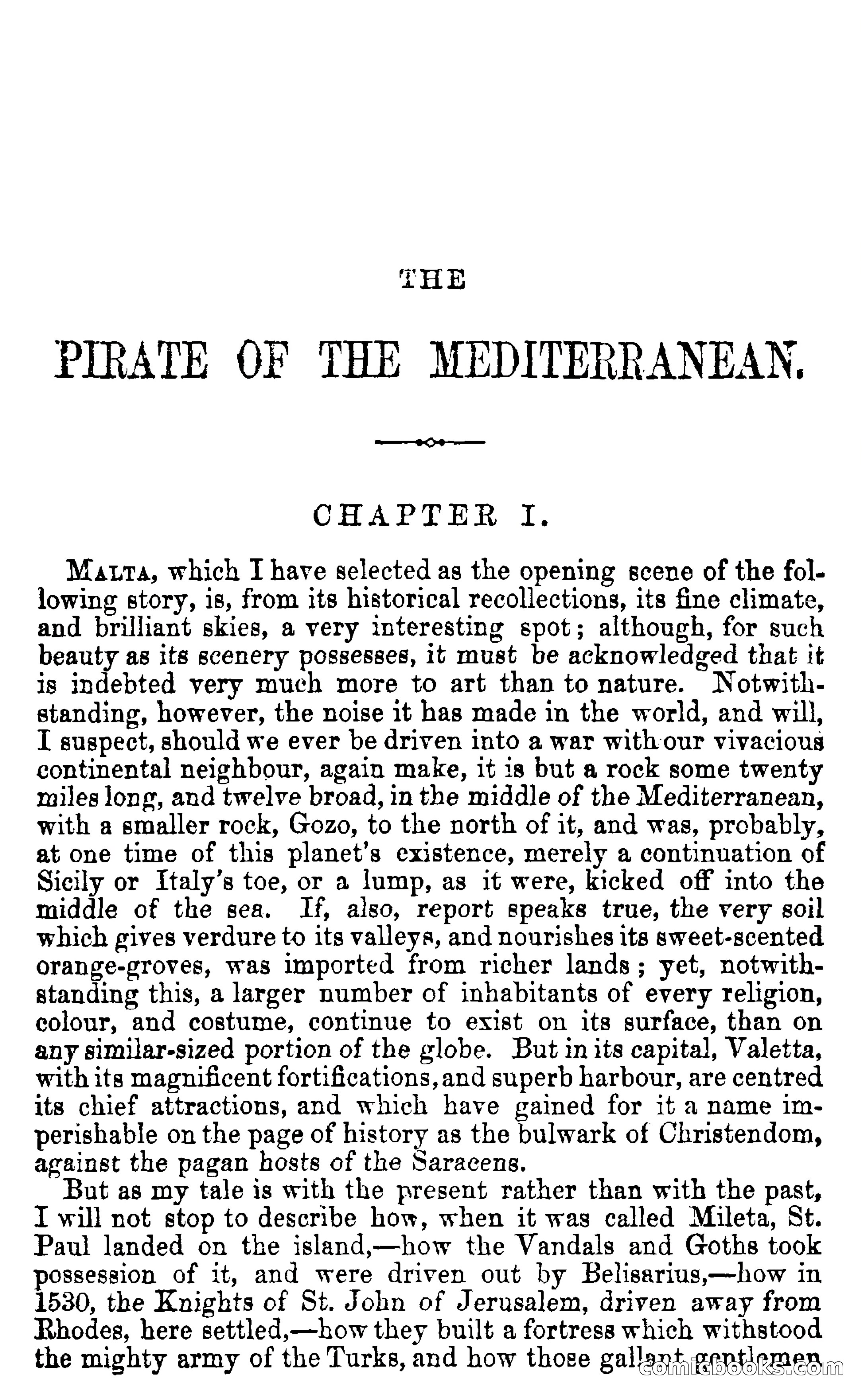 The Pirate of the Mediterranean — page 7 of 399