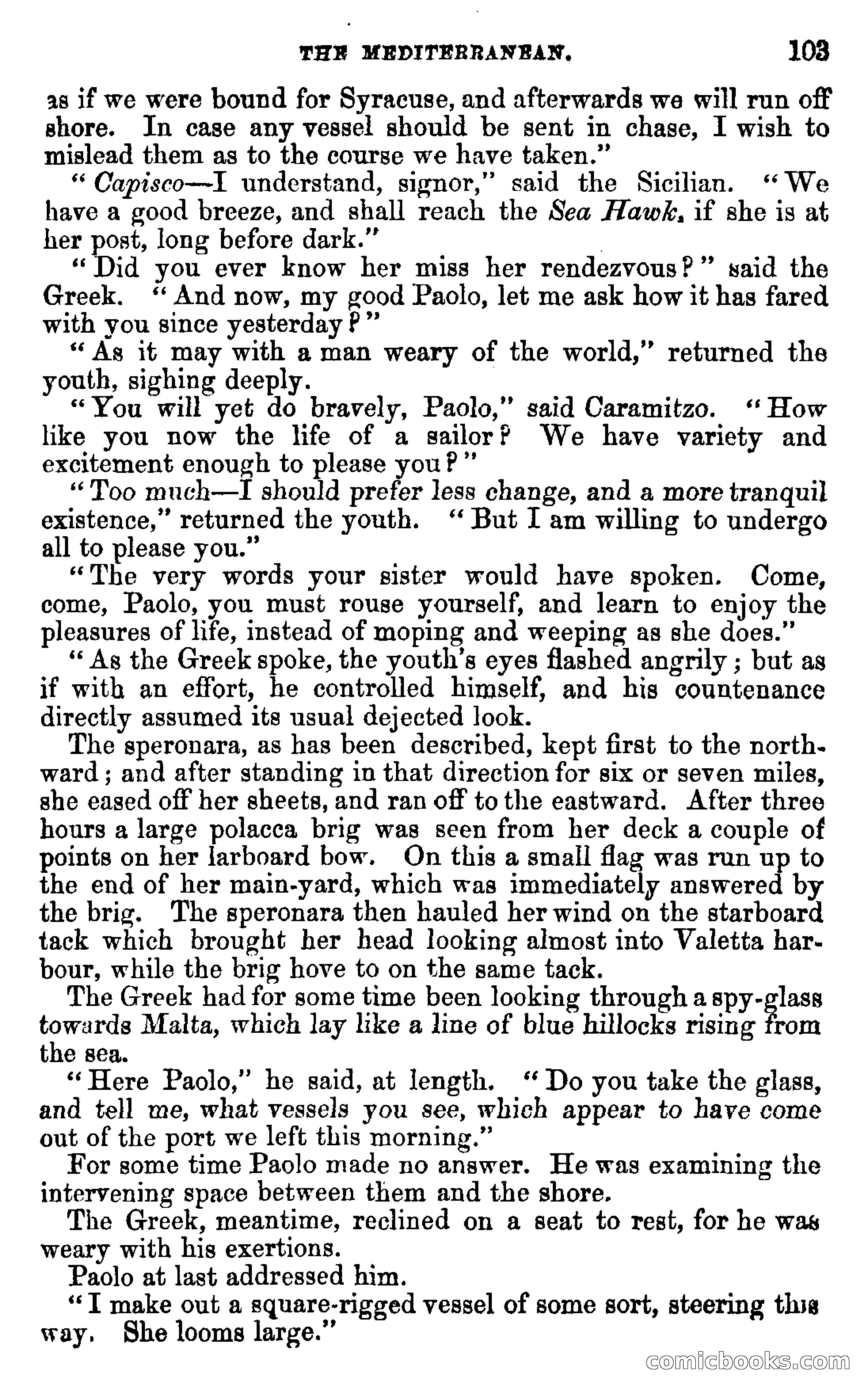 The Pirate of the Mediterranean — page 109 of 399