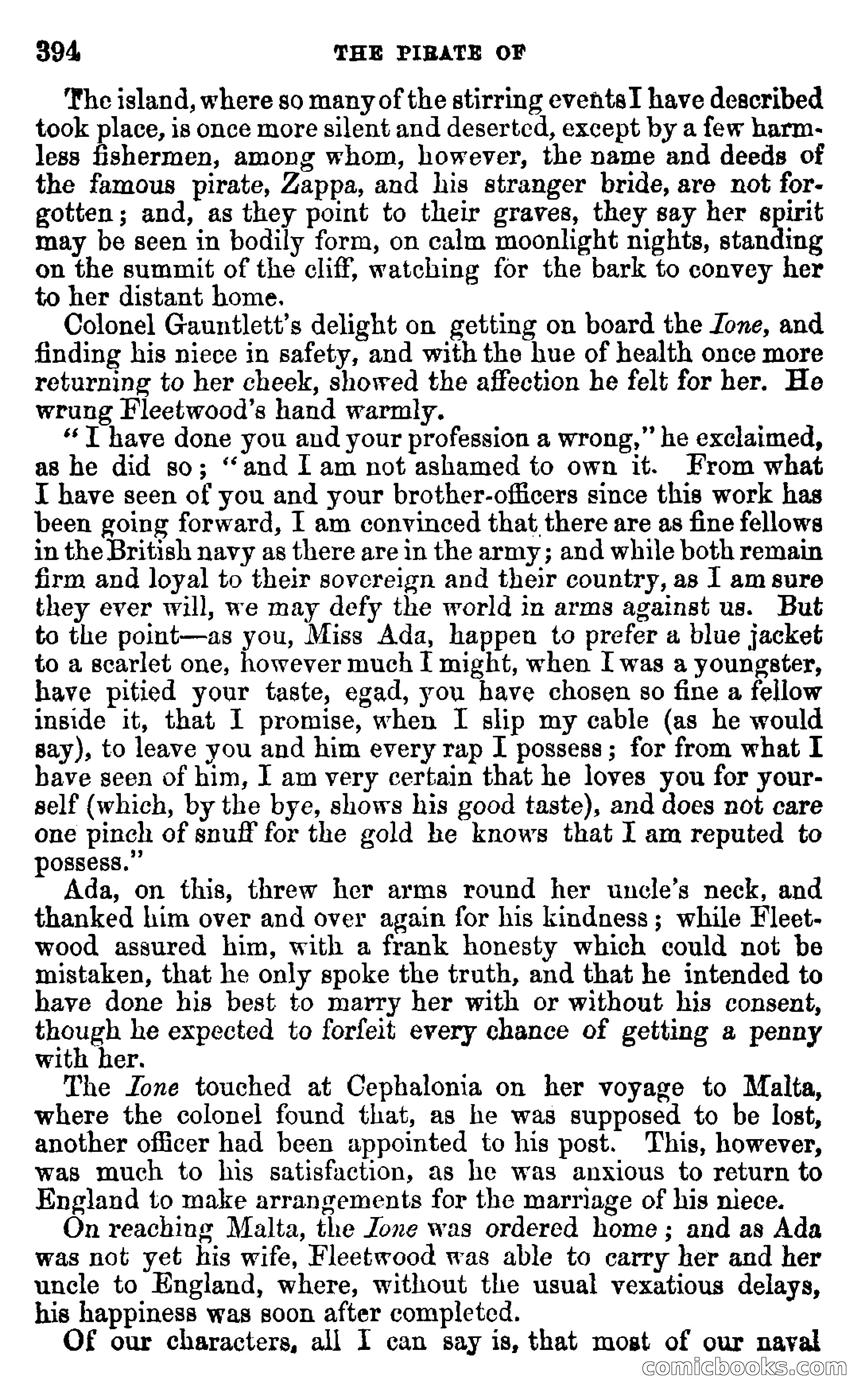 The Pirate of the Mediterranean — page 400 of 399