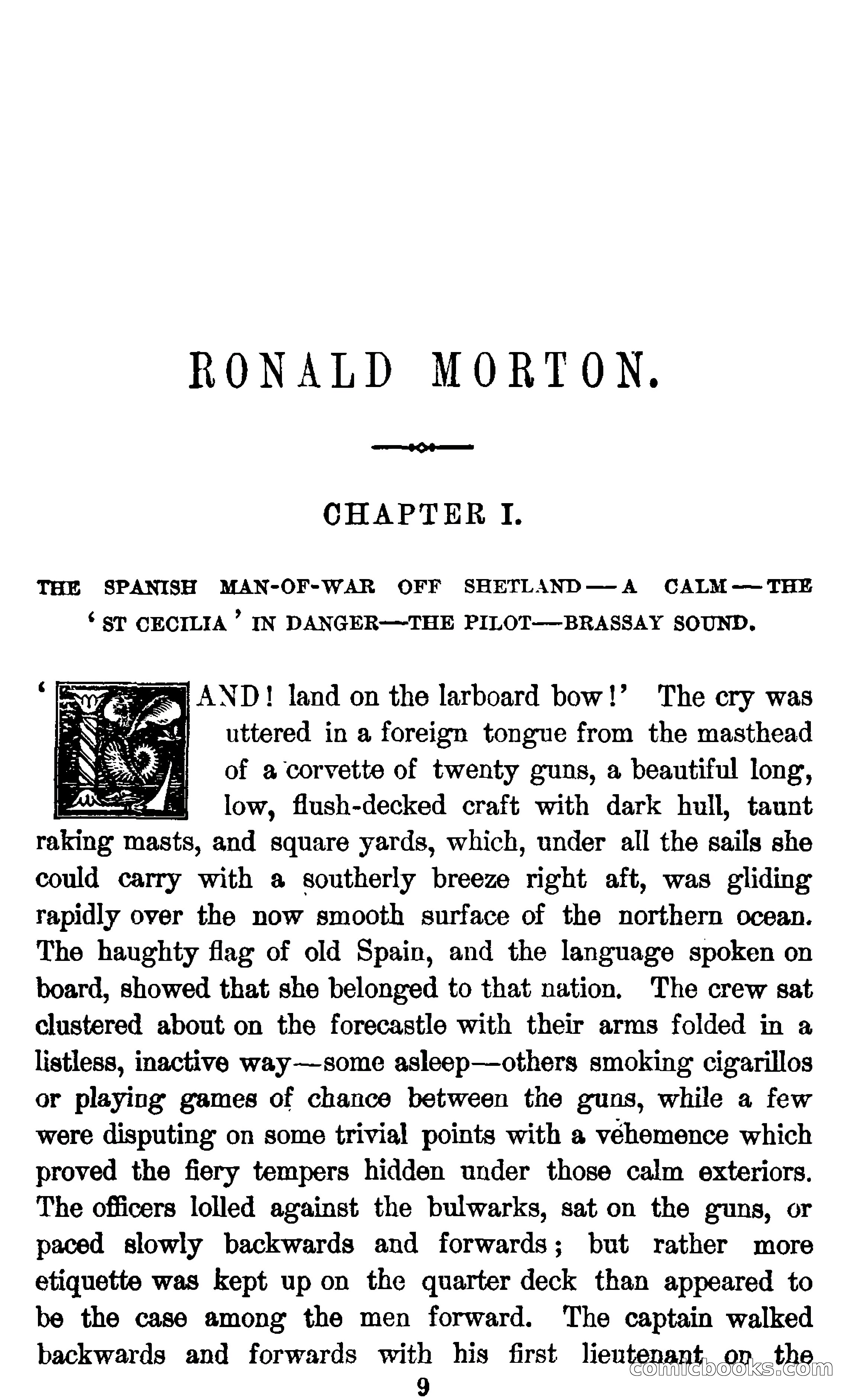 Ronald Morton; or, The Fire Ships — page 13 of 400