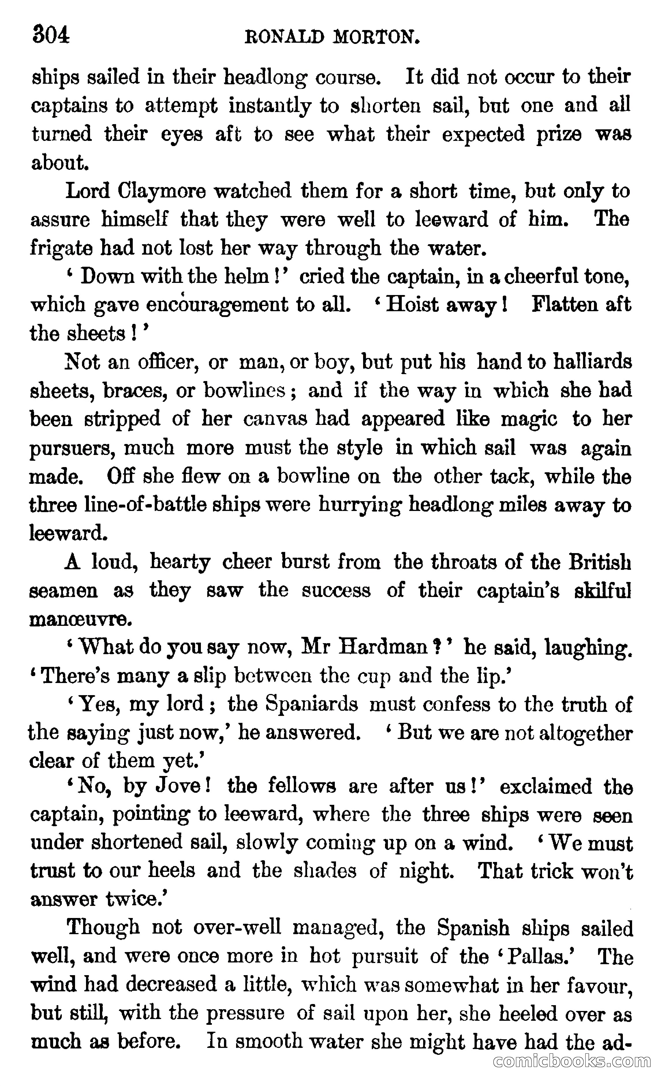Ronald Morton; or, The Fire Ships — page 308 of 400