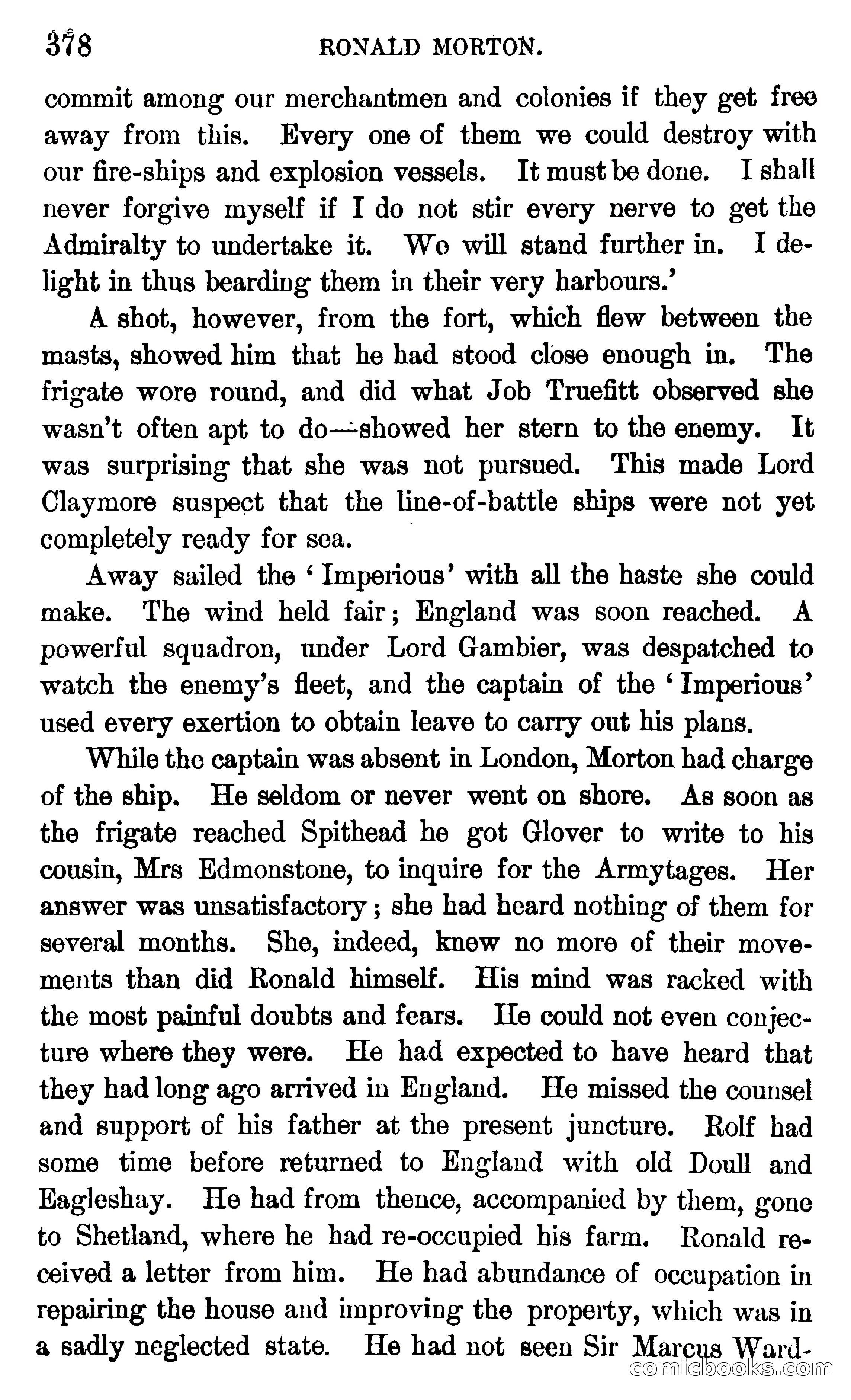 Ronald Morton; or, The Fire Ships — page 382 of 400