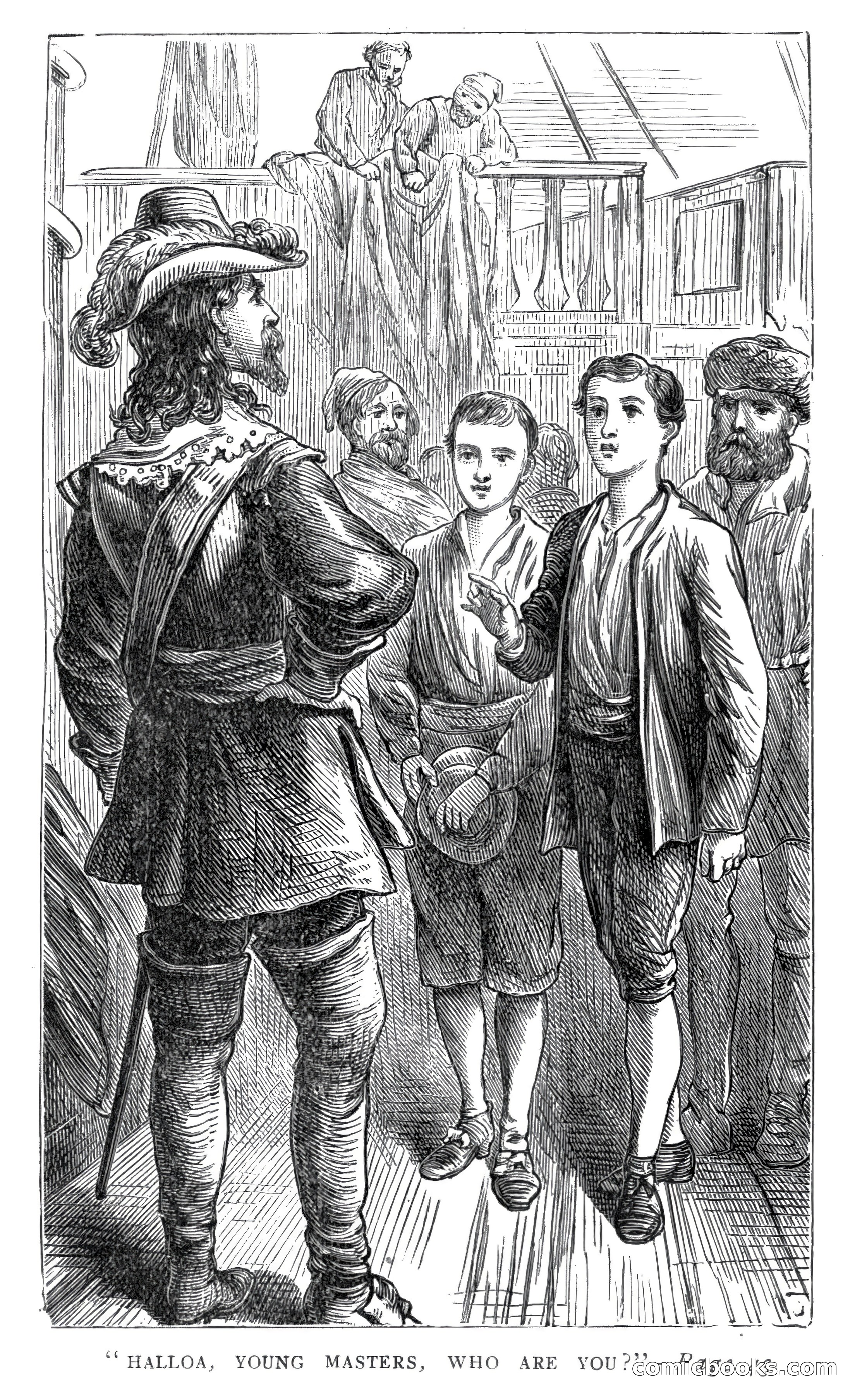 The Boy Who Sailed With Blake — page 7 of 175