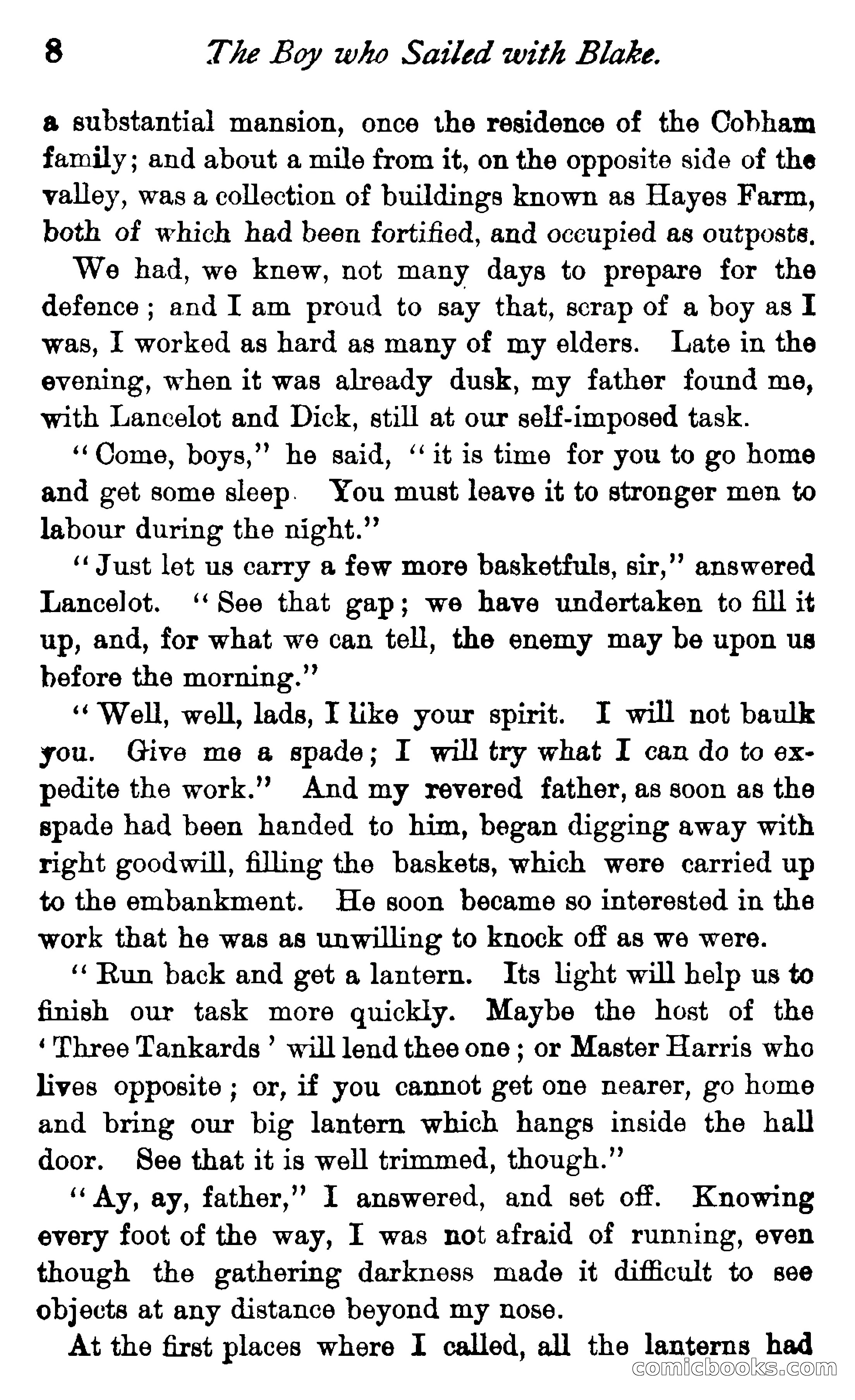 The Boy Who Sailed With Blake — page 18 of 175