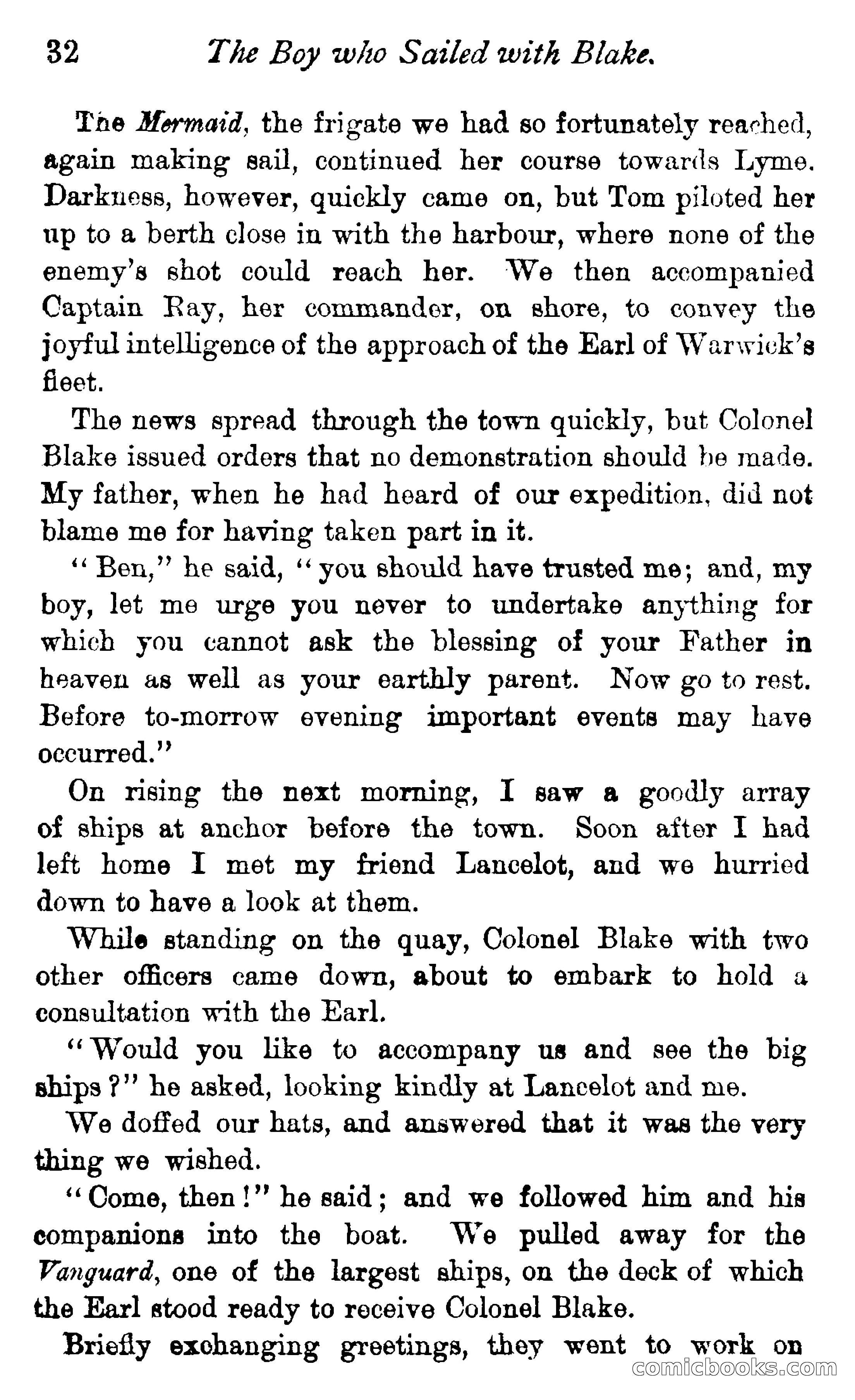 The Boy Who Sailed With Blake — page 42 of 175