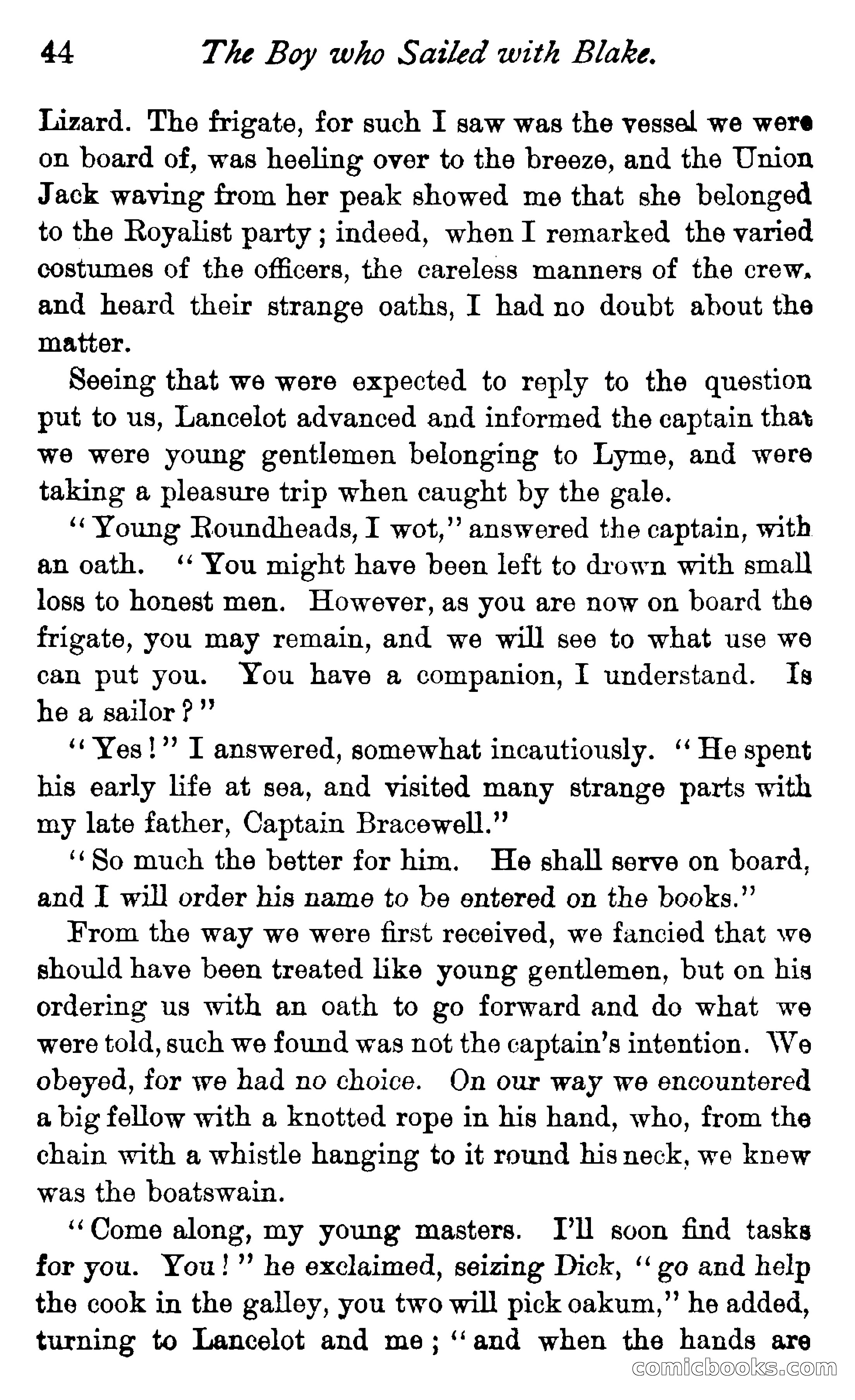 The Boy Who Sailed With Blake — page 54 of 175