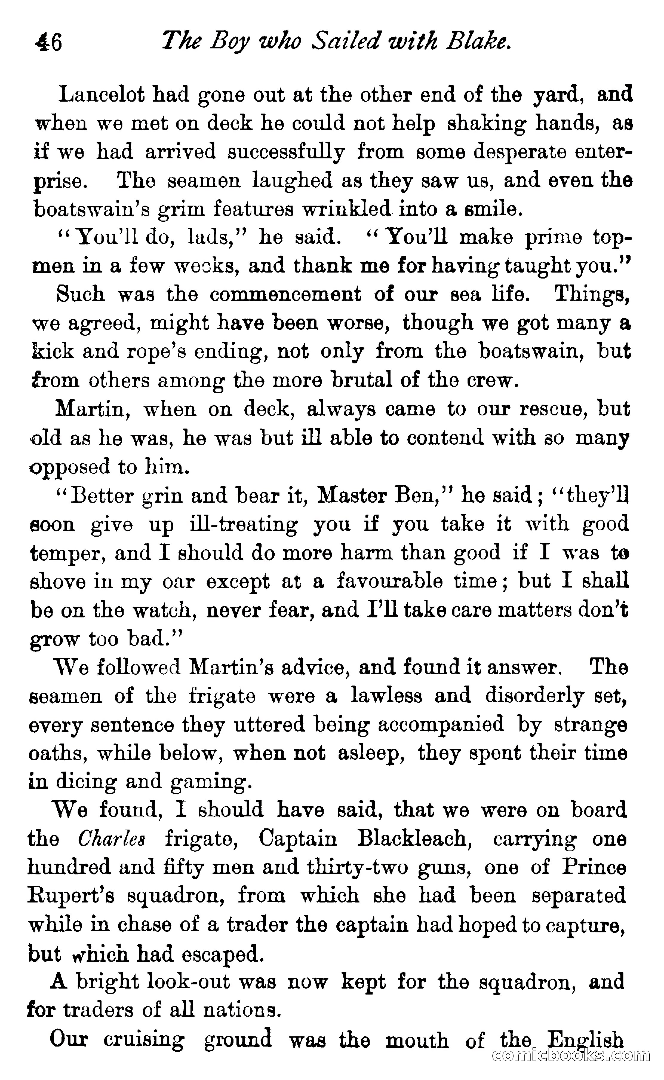 The Boy Who Sailed With Blake — page 56 of 175
