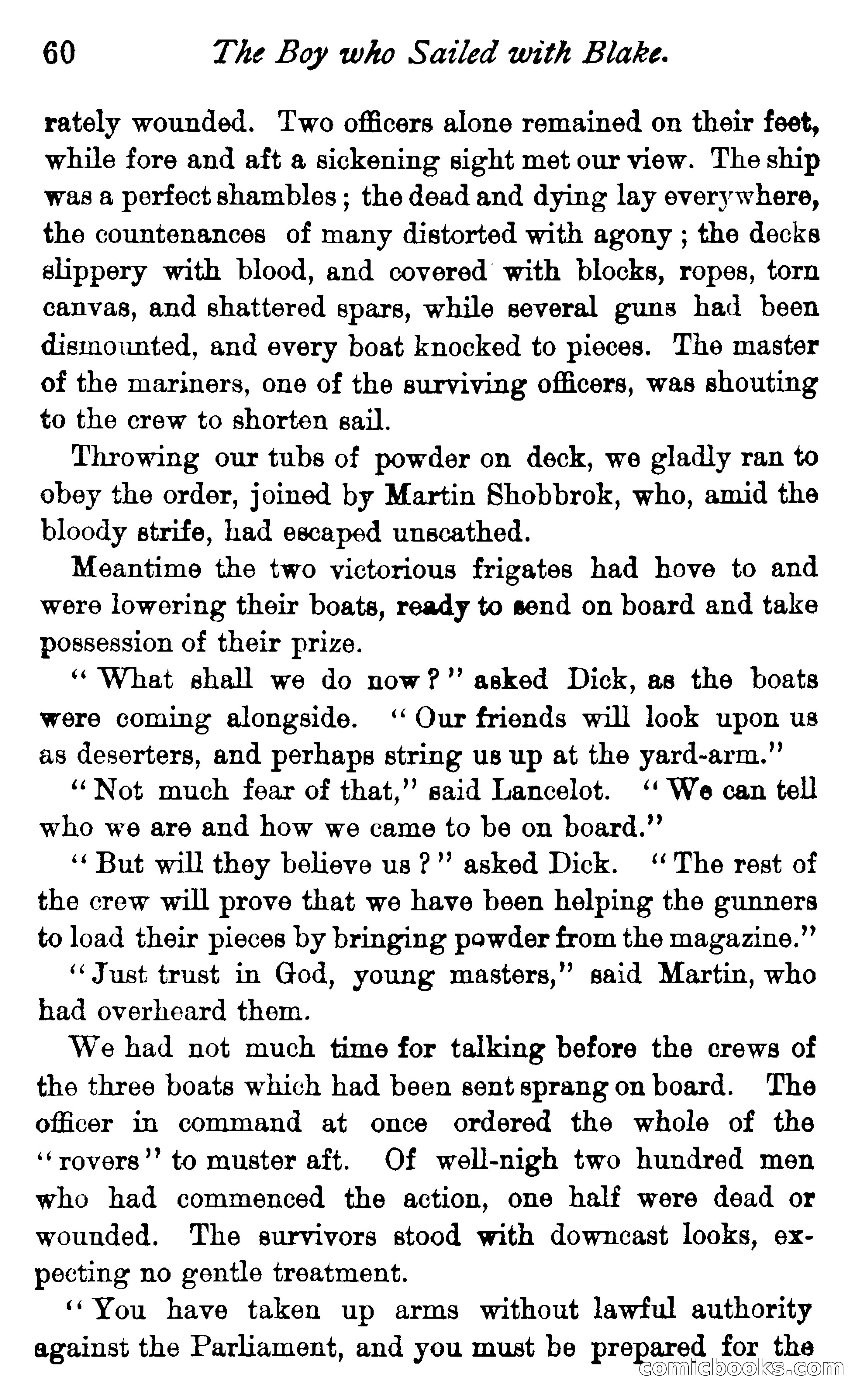 The Boy Who Sailed With Blake — page 70 of 175