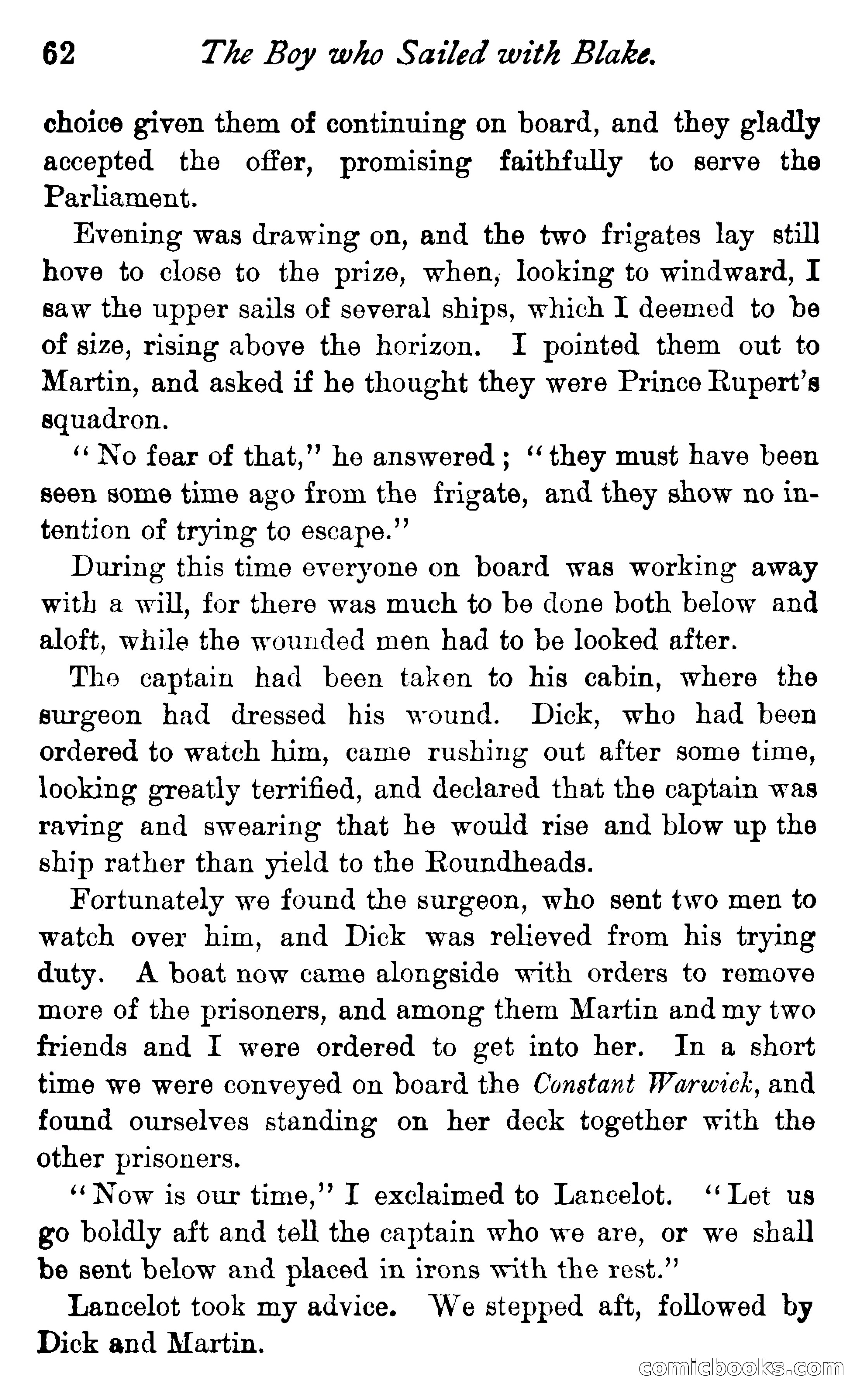 The Boy Who Sailed With Blake — page 72 of 175