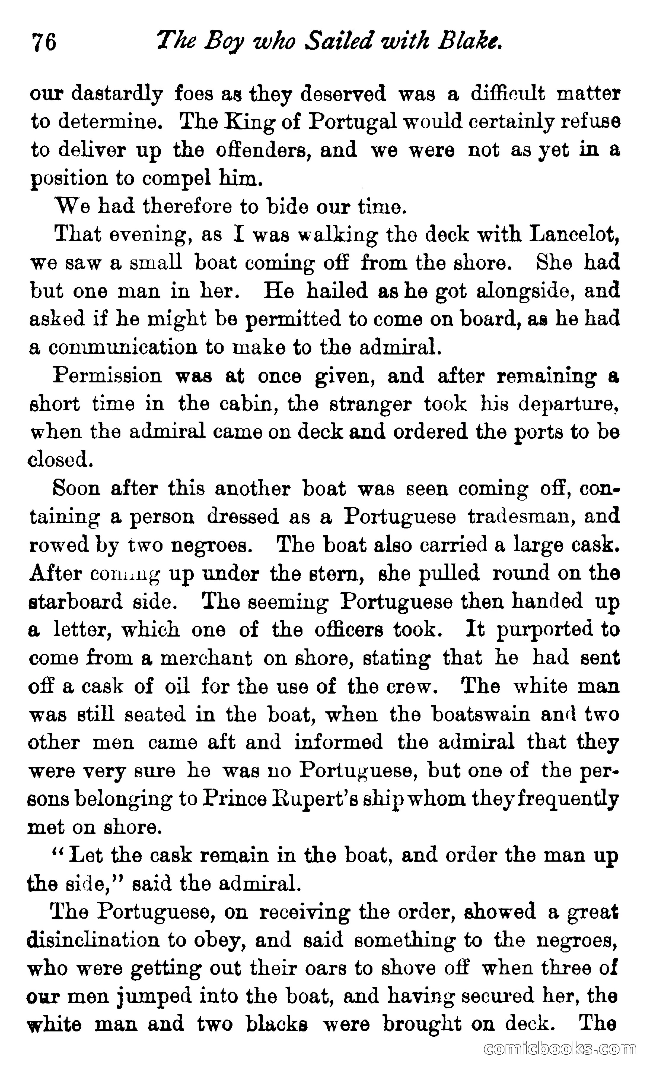 The Boy Who Sailed With Blake — page 86 of 175
