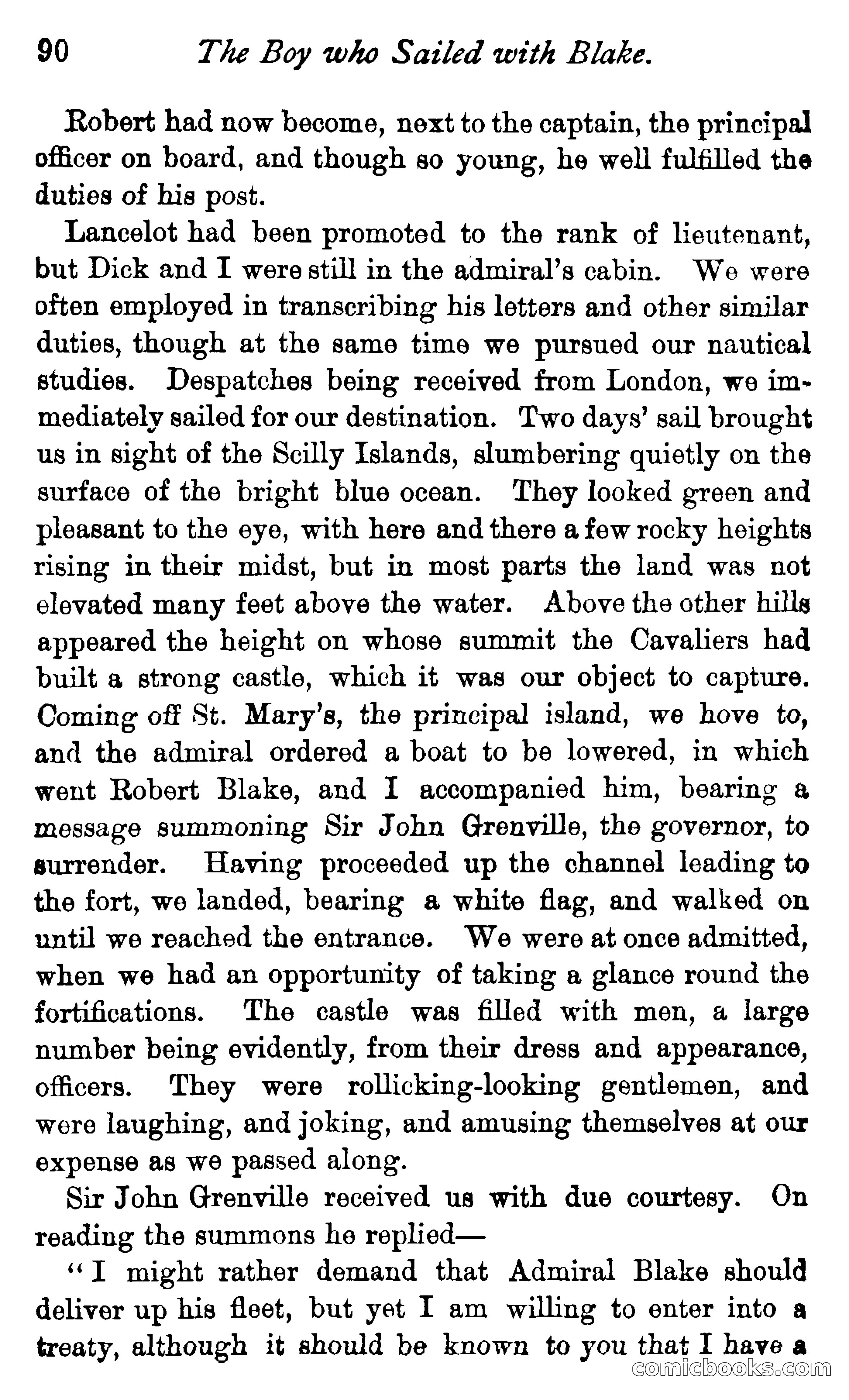 The Boy Who Sailed With Blake — page 100 of 175