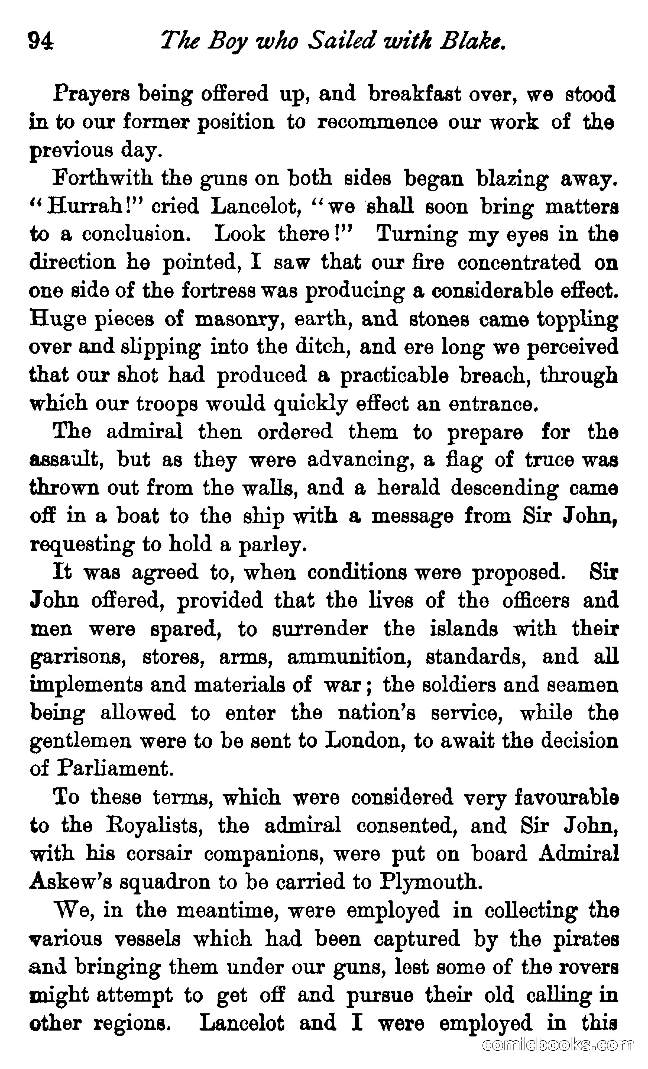 The Boy Who Sailed With Blake — page 104 of 175