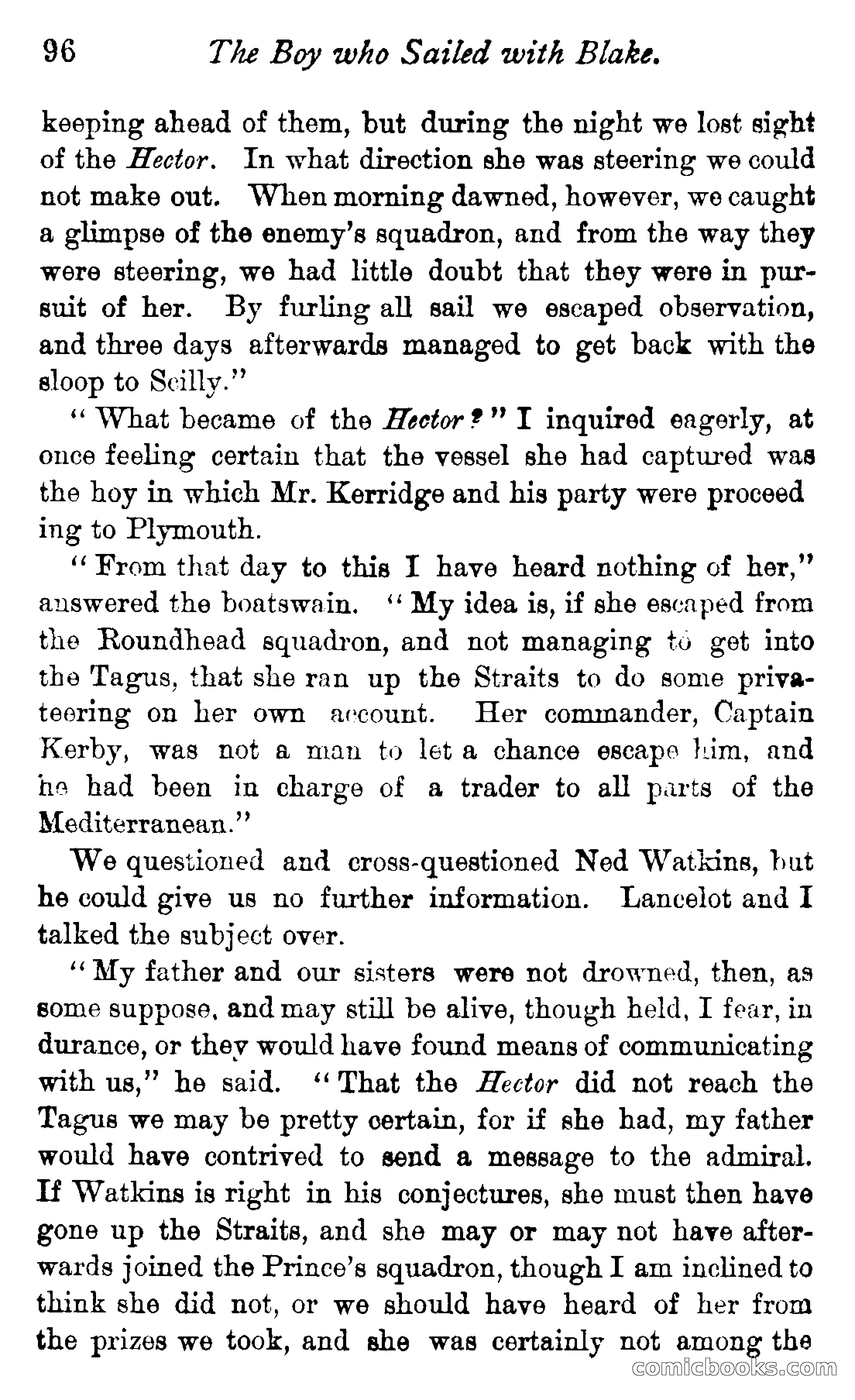 The Boy Who Sailed With Blake — page 106 of 175